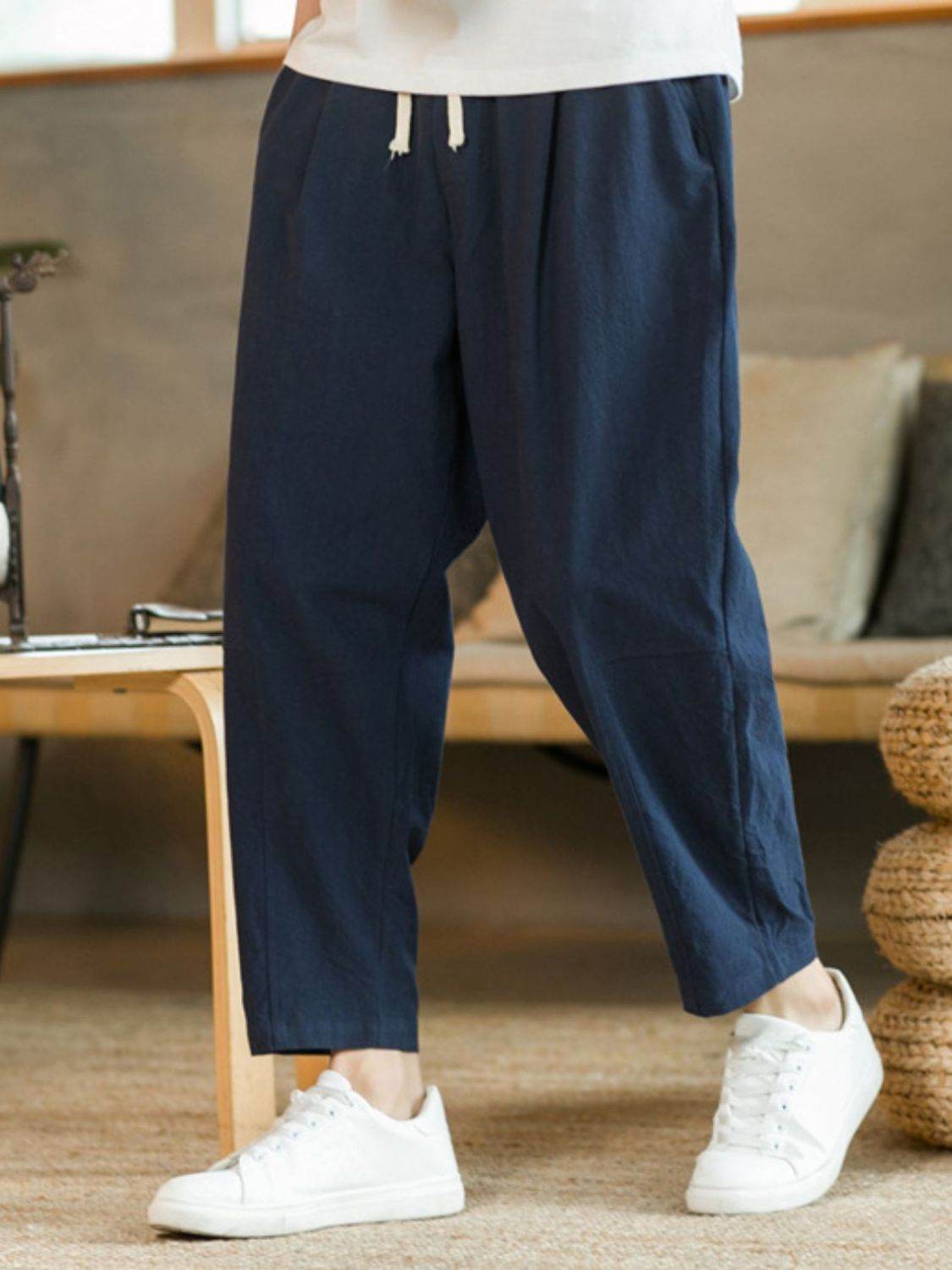 Plus Drawstring Pants with Pockets - Purcell's Clothing Company