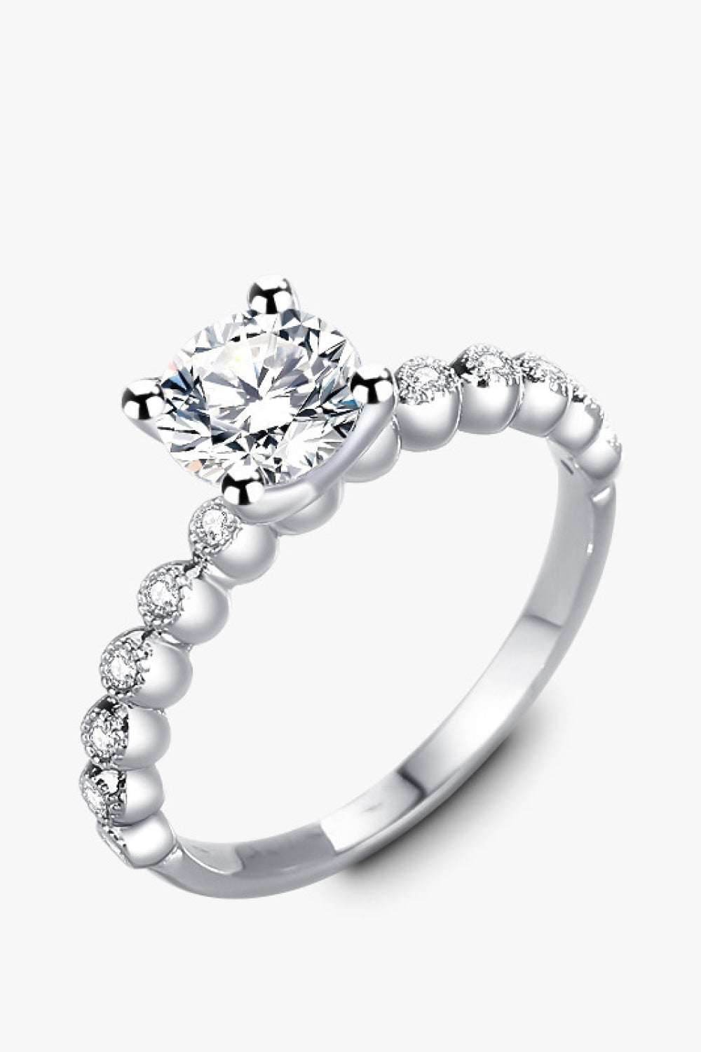 Classic 4-Prong Moissanite Ring - Purcell's Clothing Company