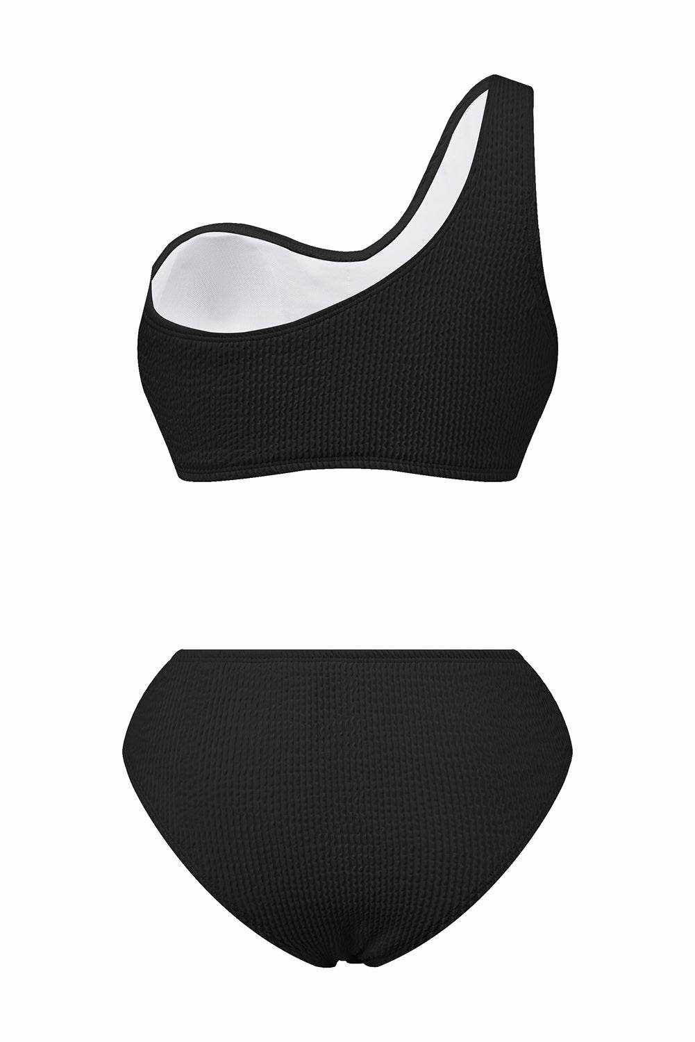 Single Shoulder Bikini Set - Purcell's Clothing Company