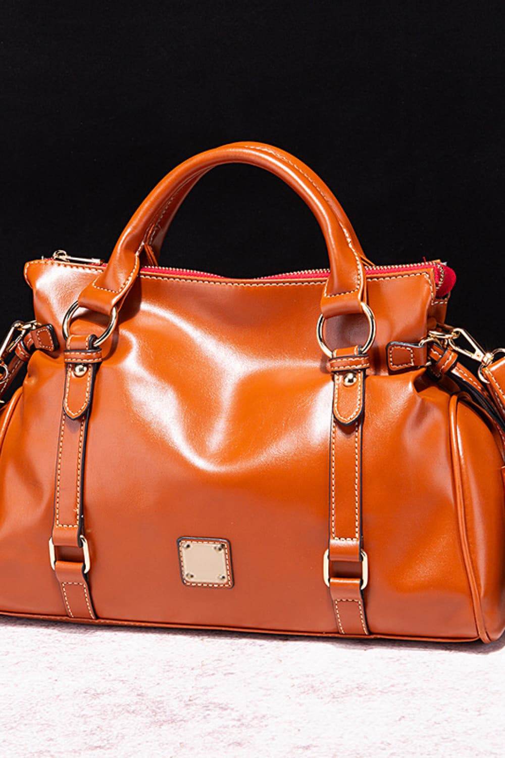 PU Leather Handbag with Tassels - Purcell's Clothing Company