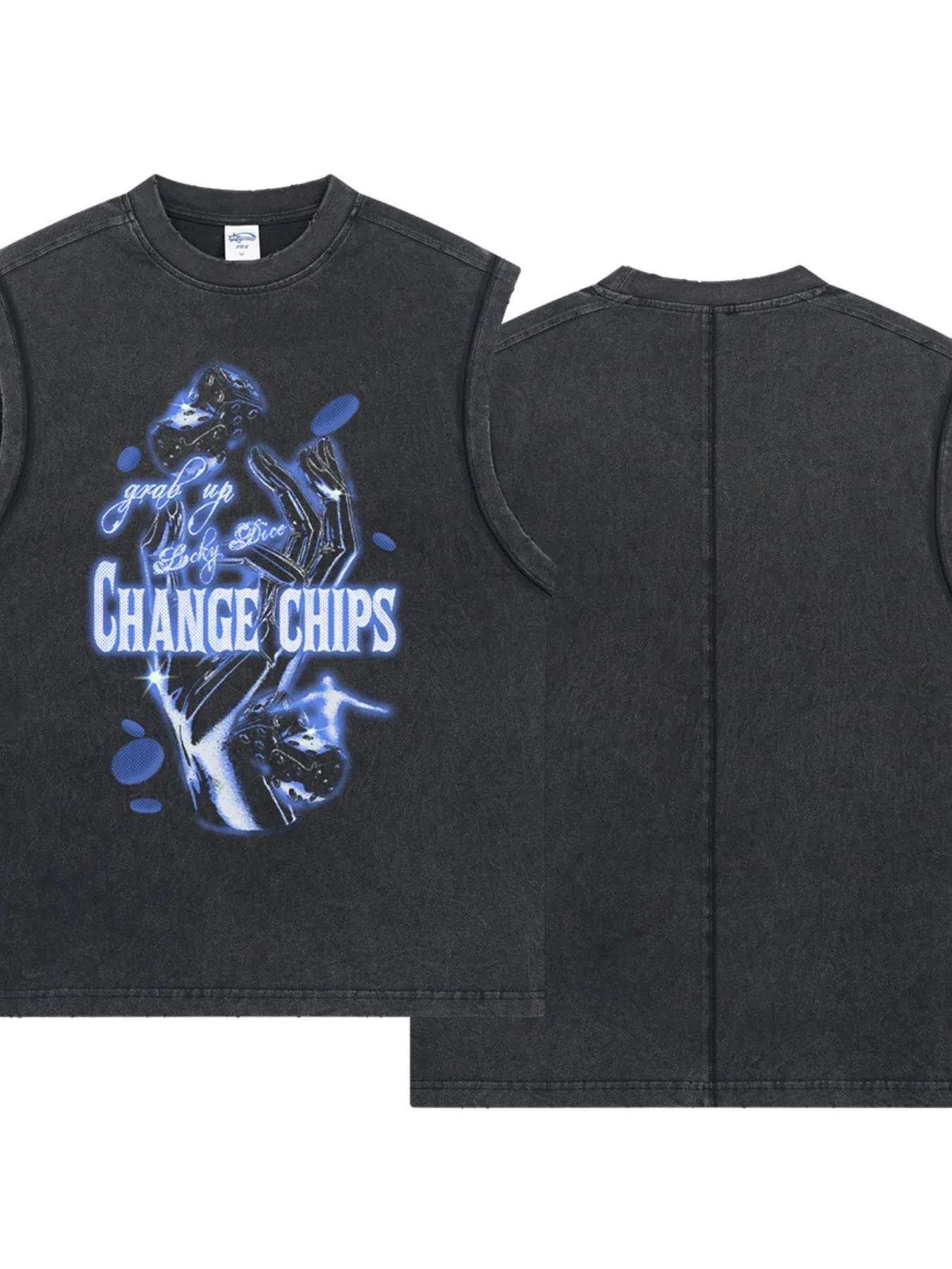 Men's Graphic Round Neck Tank - Purcell's Clothing Company
