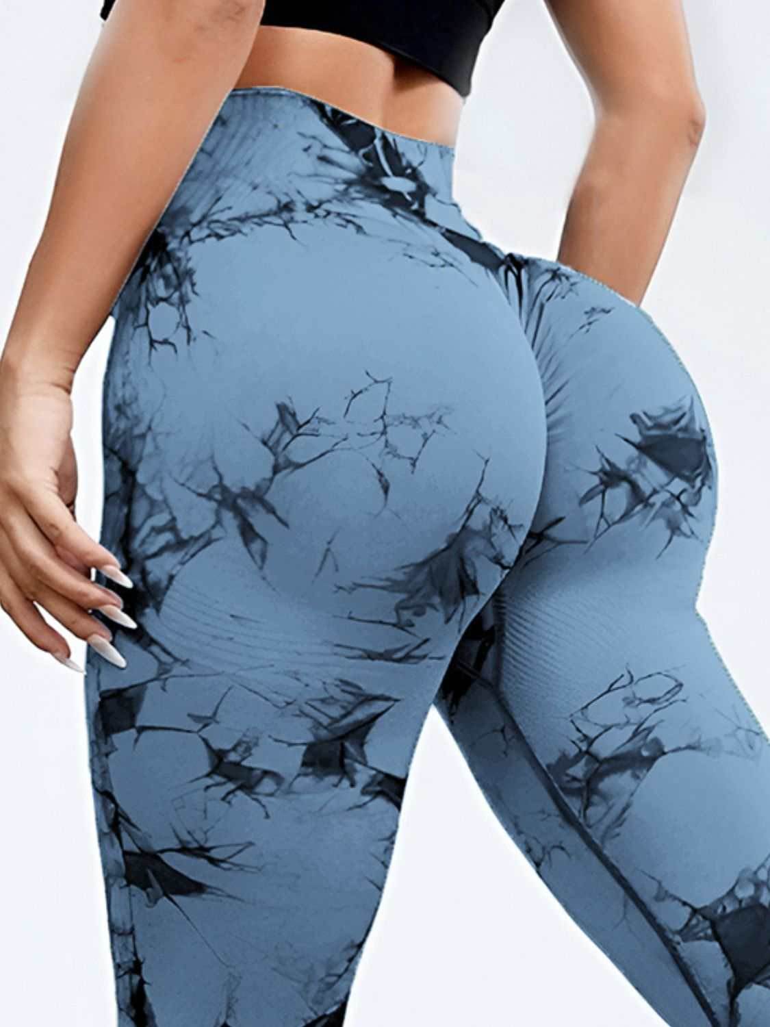 Tie-Dye High Waist Active Leggings - Purcell's Clothing Company