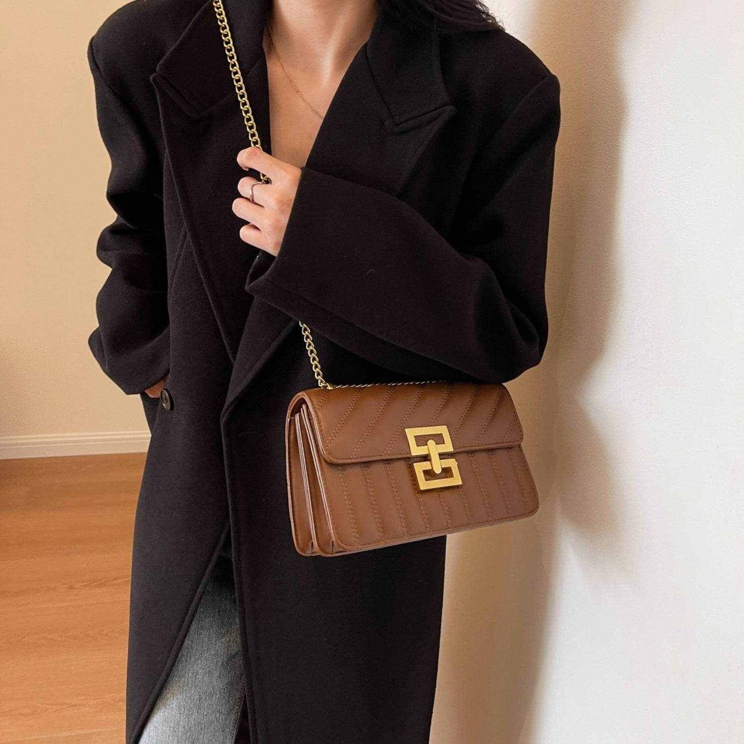 PU Leather Crossbody Bag - Purcell's Clothing Company