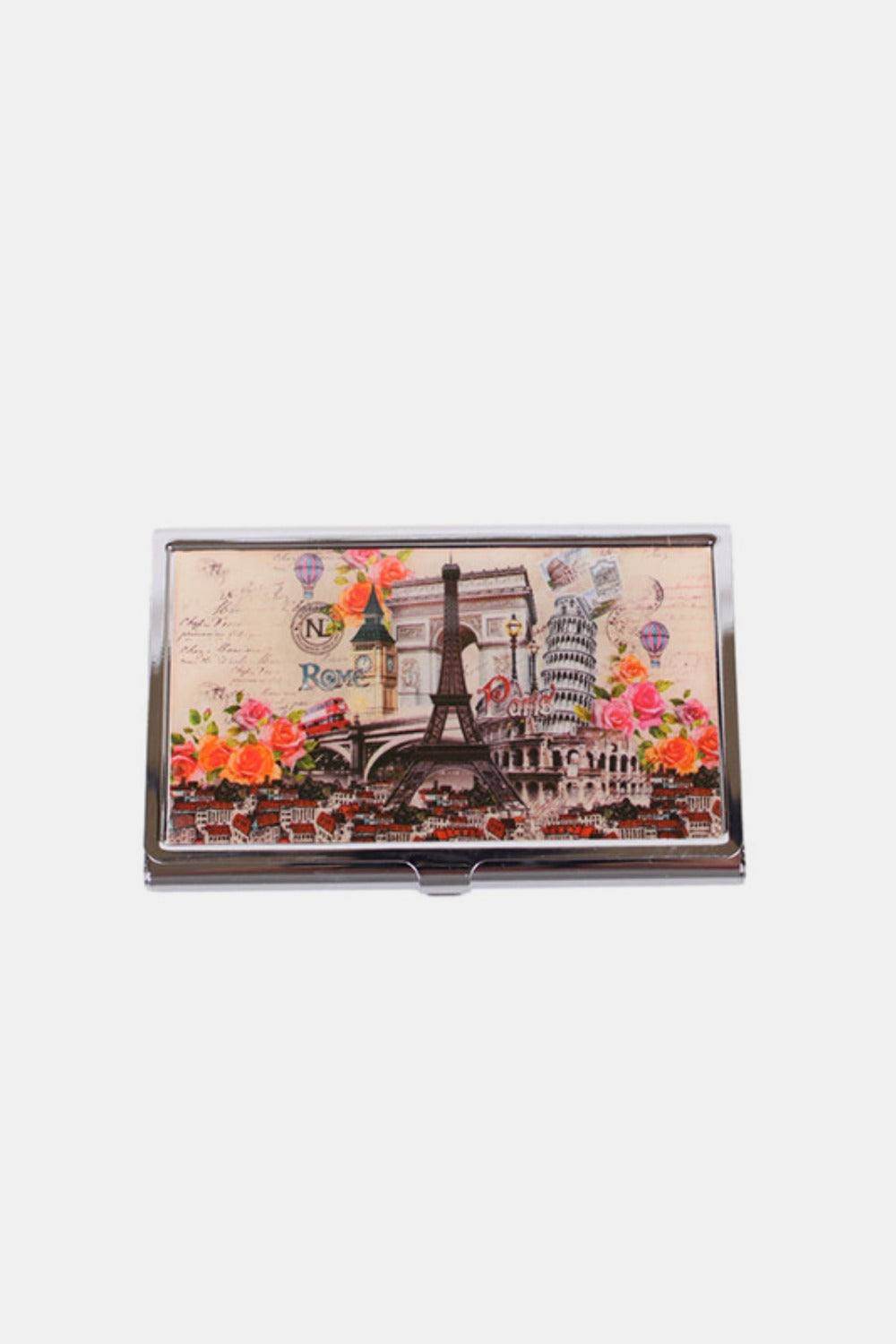 Nicole Lee USA Printed Business Card Case - Purcell's Clothing Company