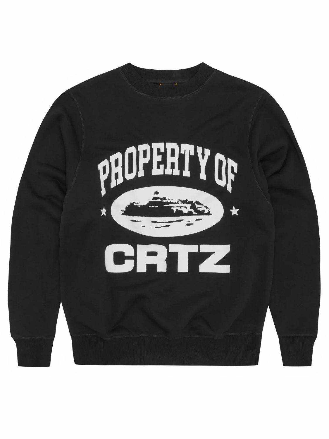 Men's Letter Graphic Round Neck Sweatshirt - Purcell's Clothing Company