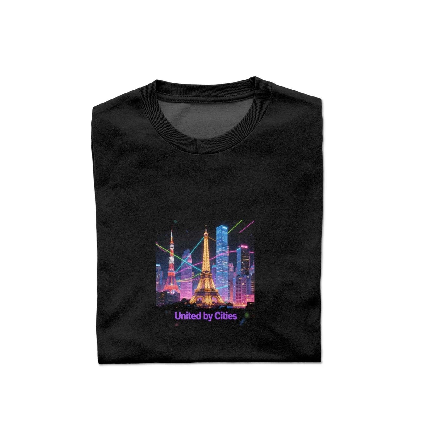 City Printed Pure Cotton T-Shirt