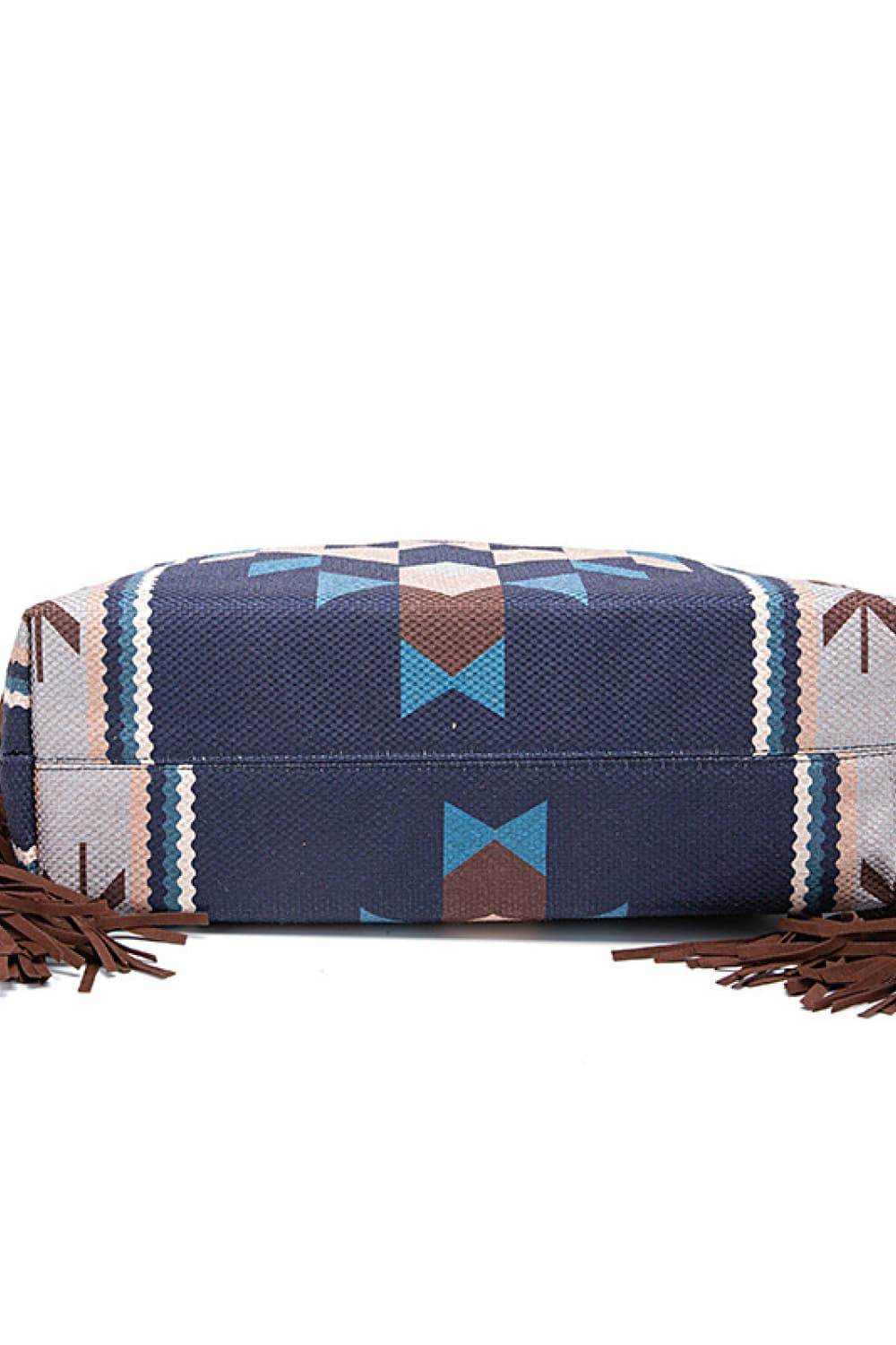 Geometric Canvas Tote Bag - Purcell's Clothing Company