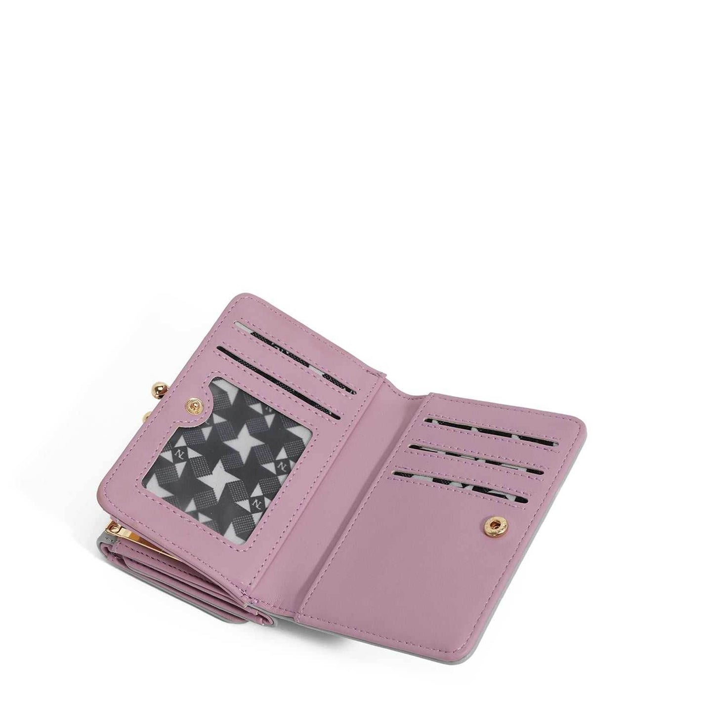 Nicole Lee USA Vegan Leather Trifold Wallet - Purcell's Clothing Company