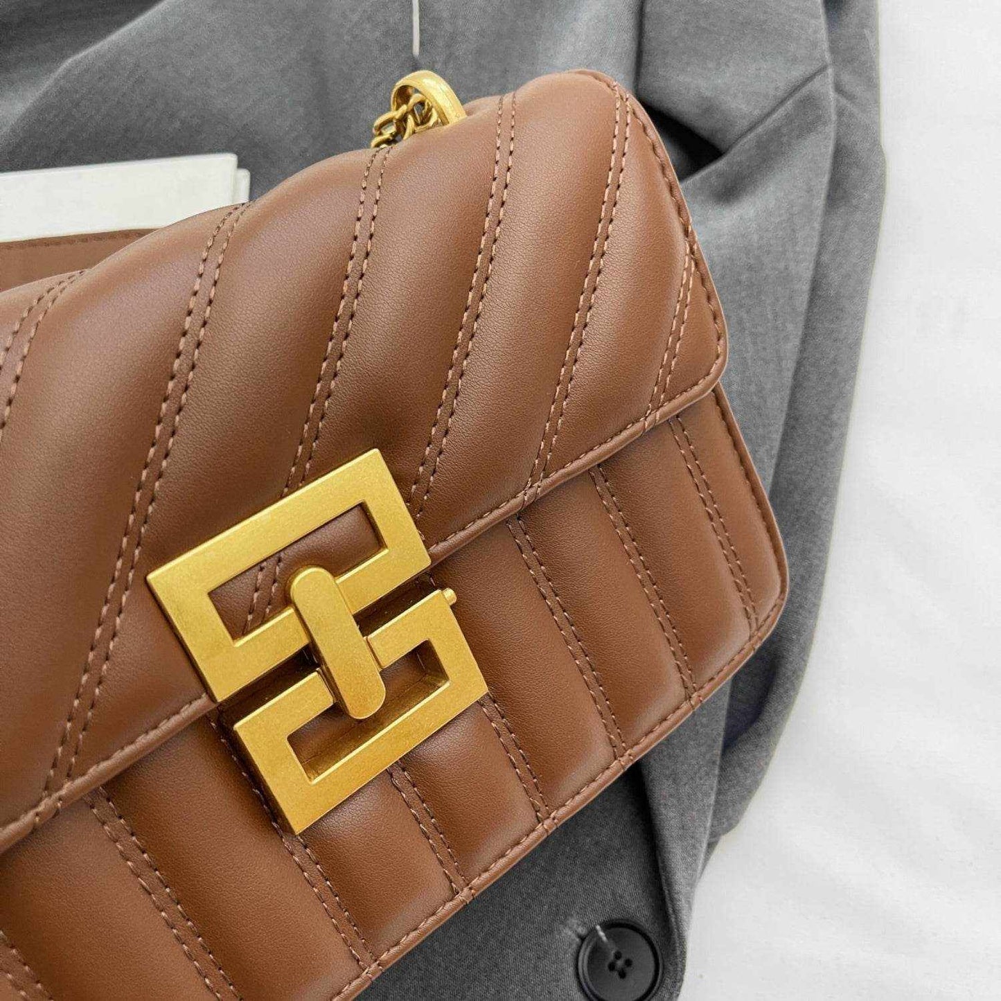 PU Leather Crossbody Bag - Purcell's Clothing Company