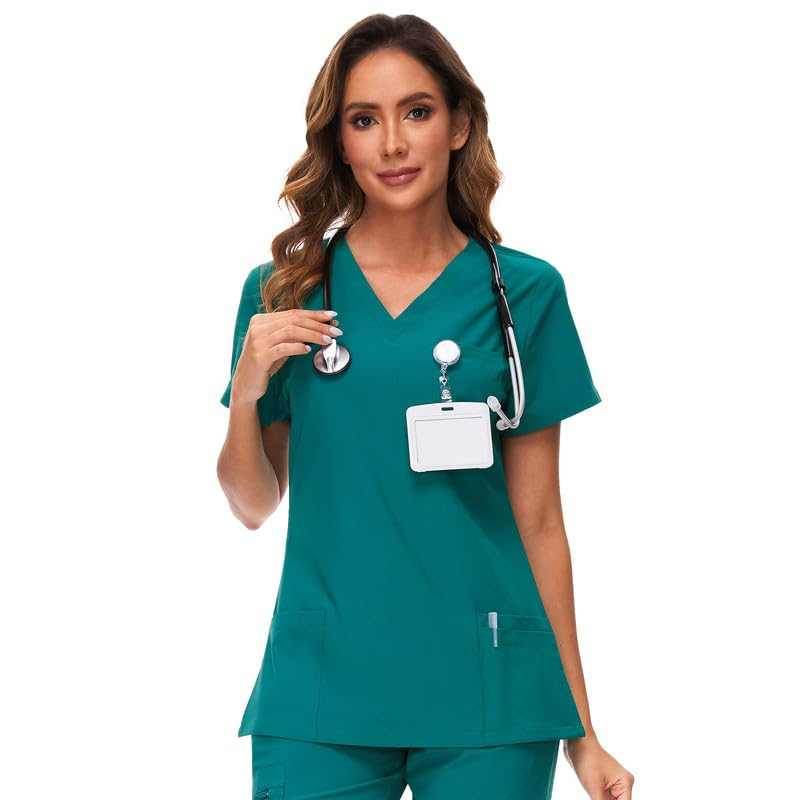 COZYFIT Scrub Top - Soft Stretch 3 Pocket - Purcell's Clothing Company