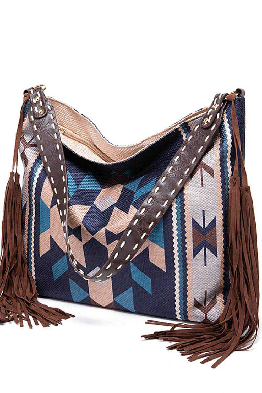 Geometric Canvas Tote Bag - Purcell's Clothing Company