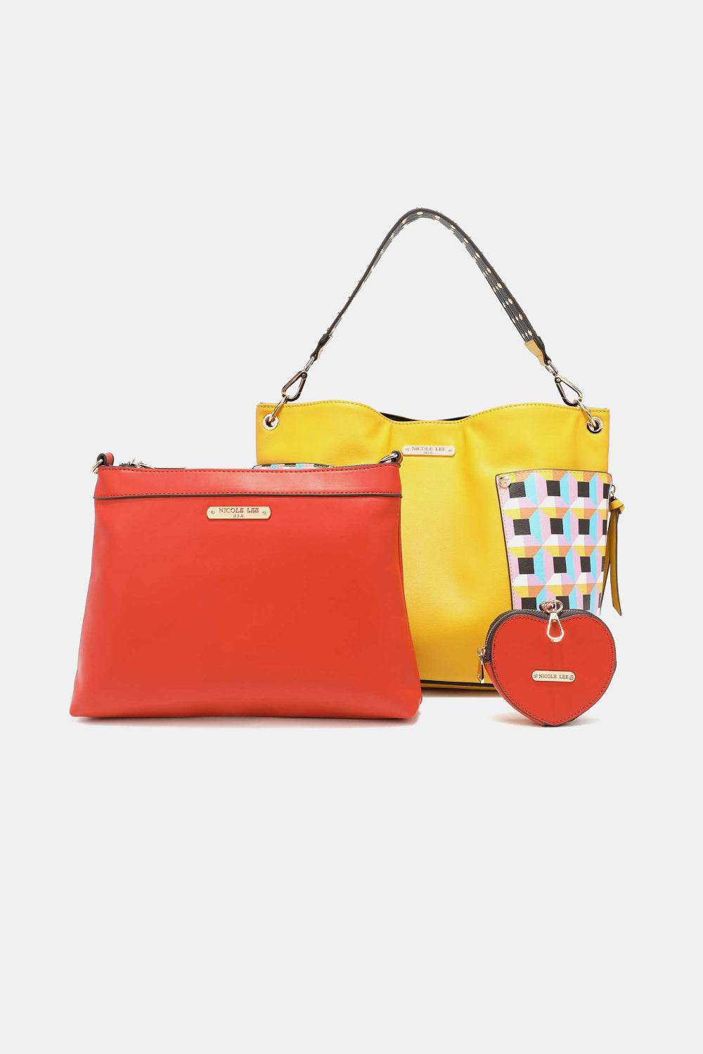 Nicole Lee USA Quihn 3-Piece Handbag Set - Purcell's Clothing Company
