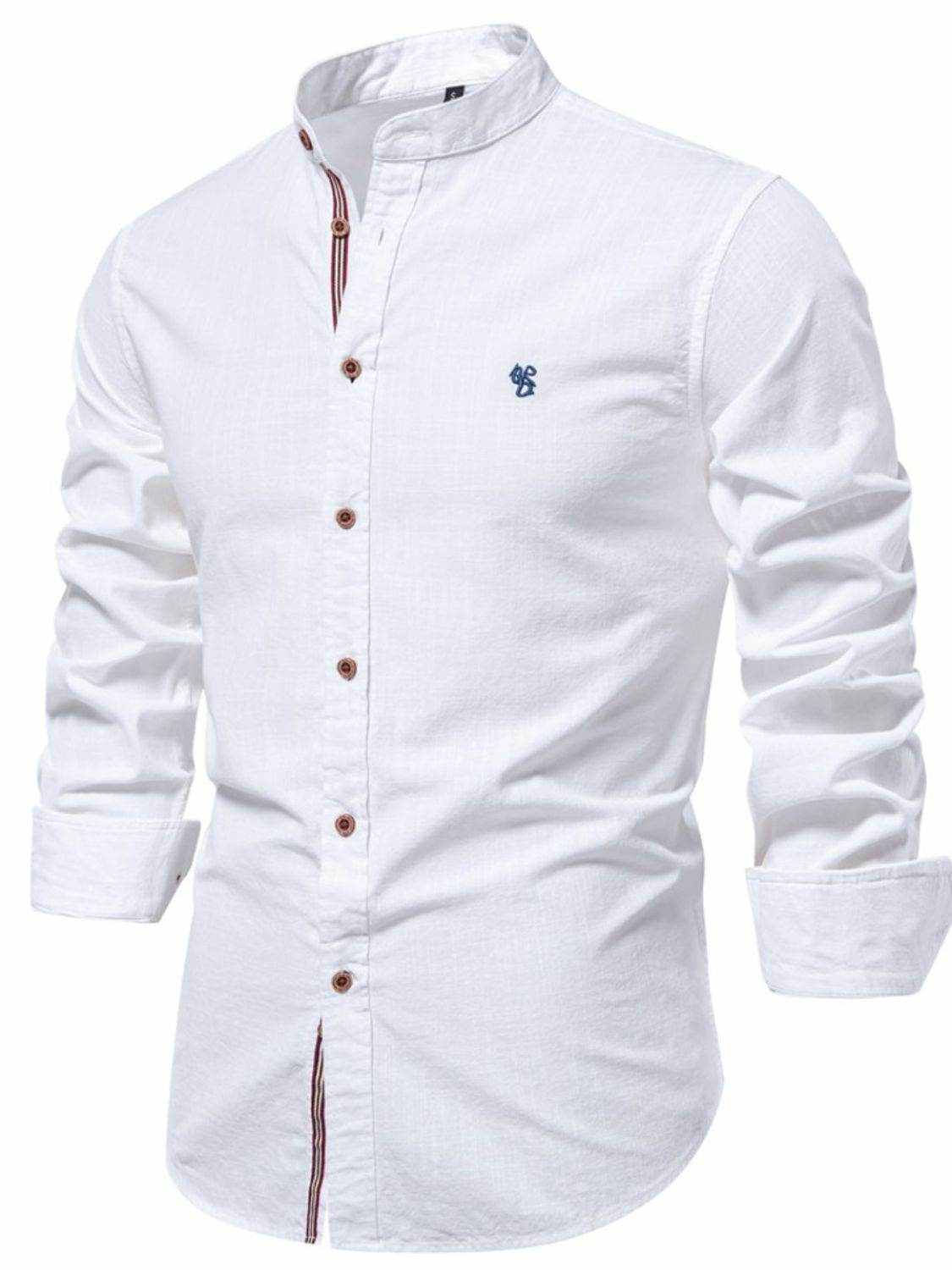 Button Down Embroidered Shirt - Purcell's Clothing Company