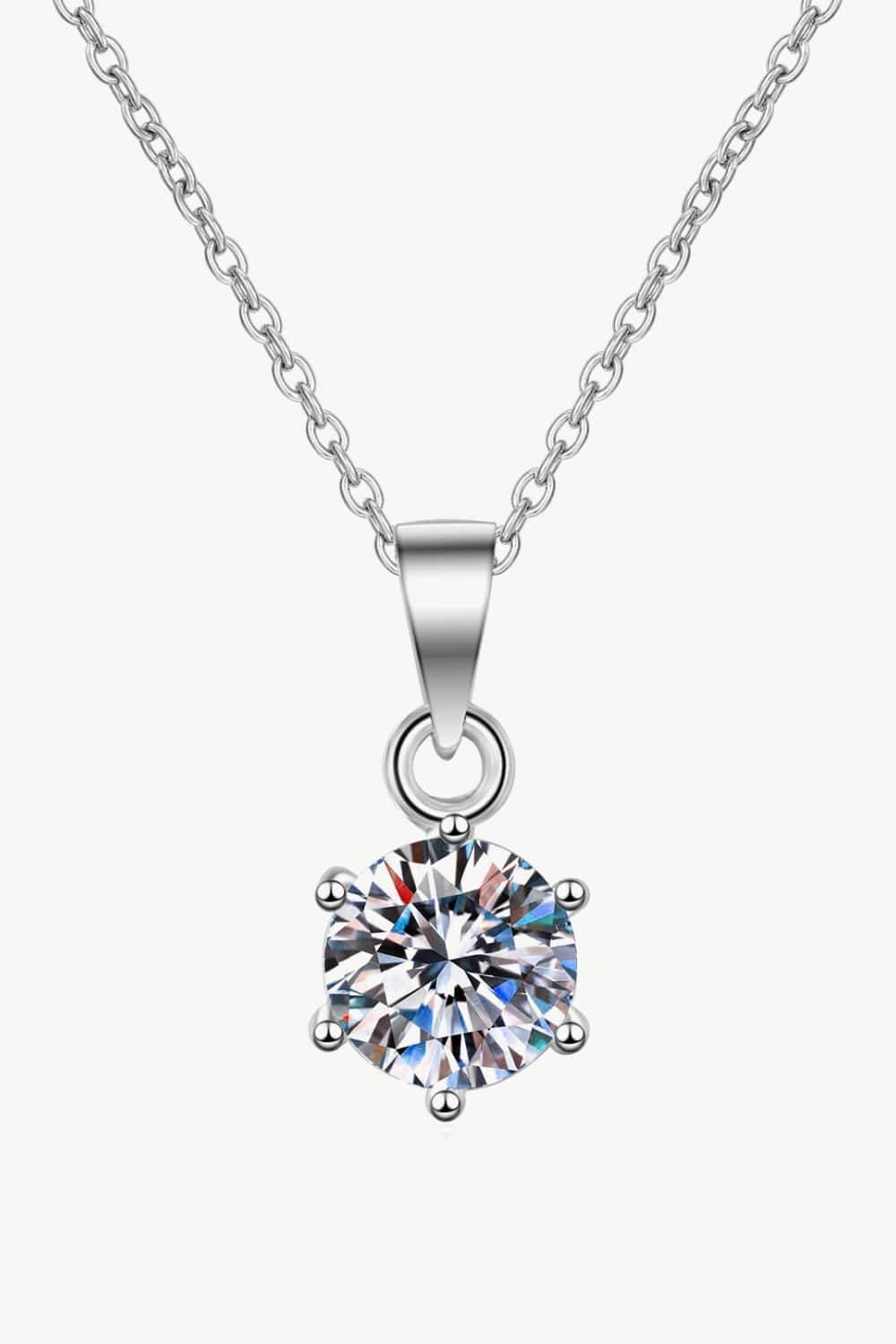 Adored Get What You Need Moissanite Pendant Necklace - Purcell's Clothing Company
