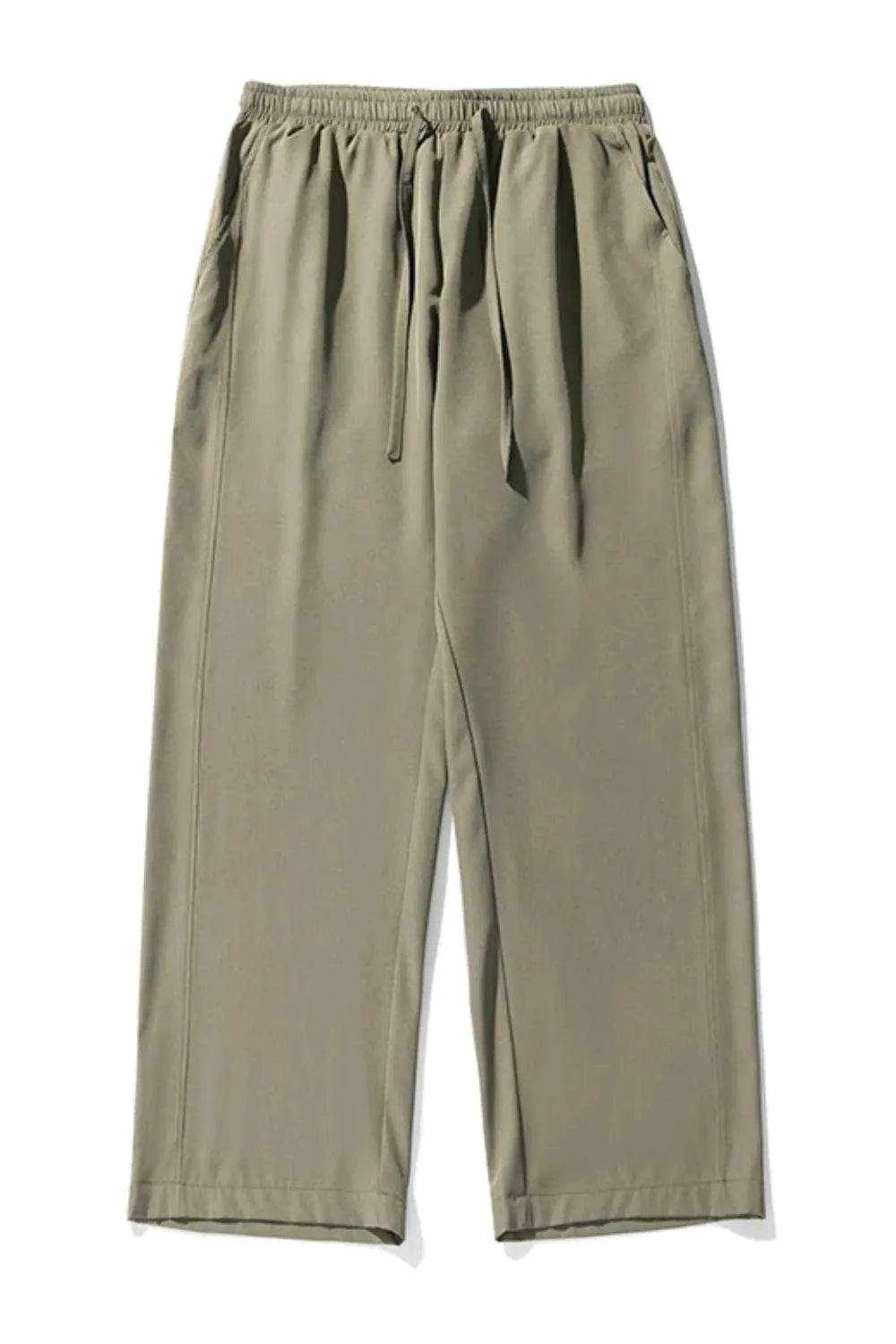 Drawstring Wide Leg Pants - Purcell's Clothing Company