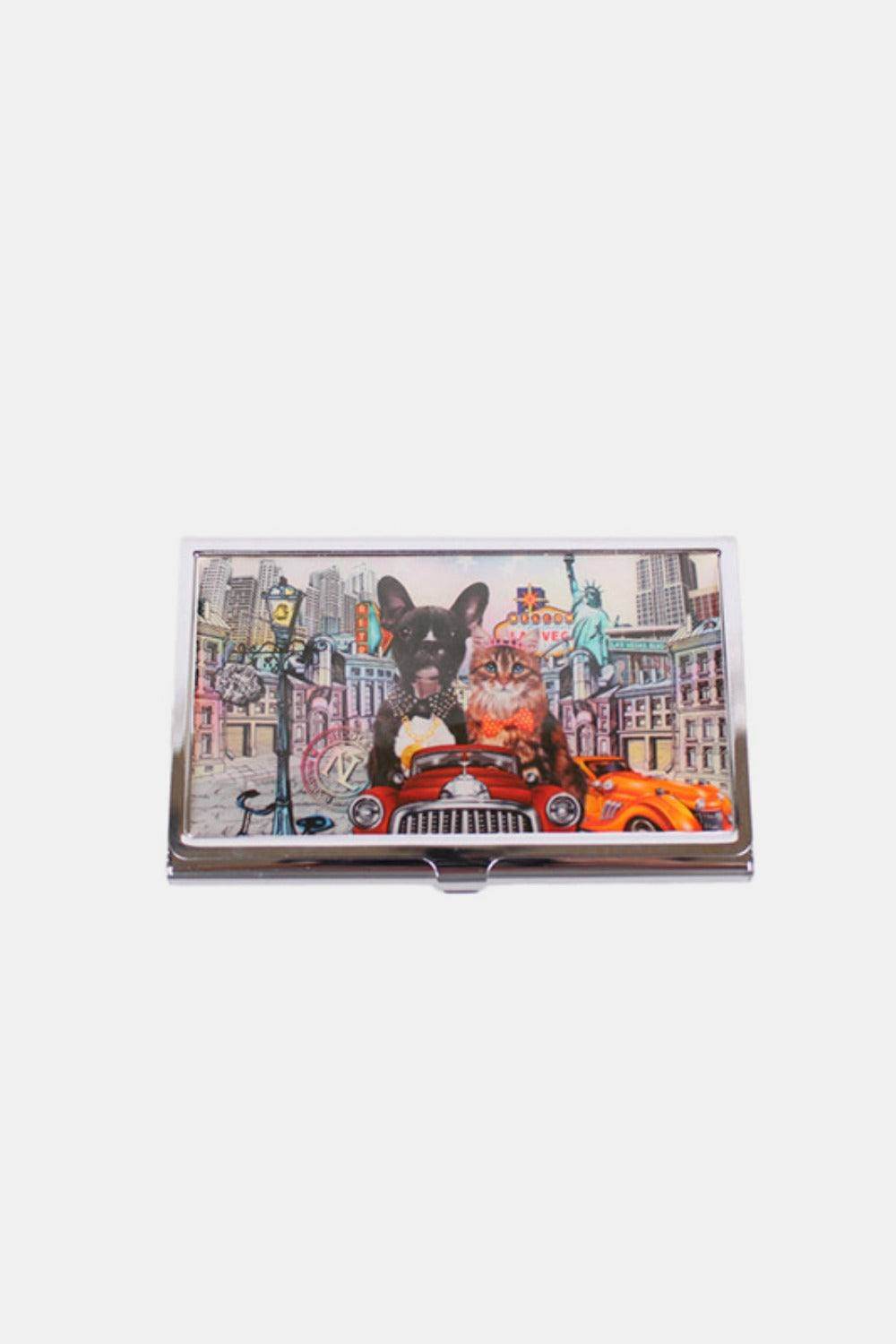 Nicole Lee USA Printed Business Card Case - Purcell's Clothing Company