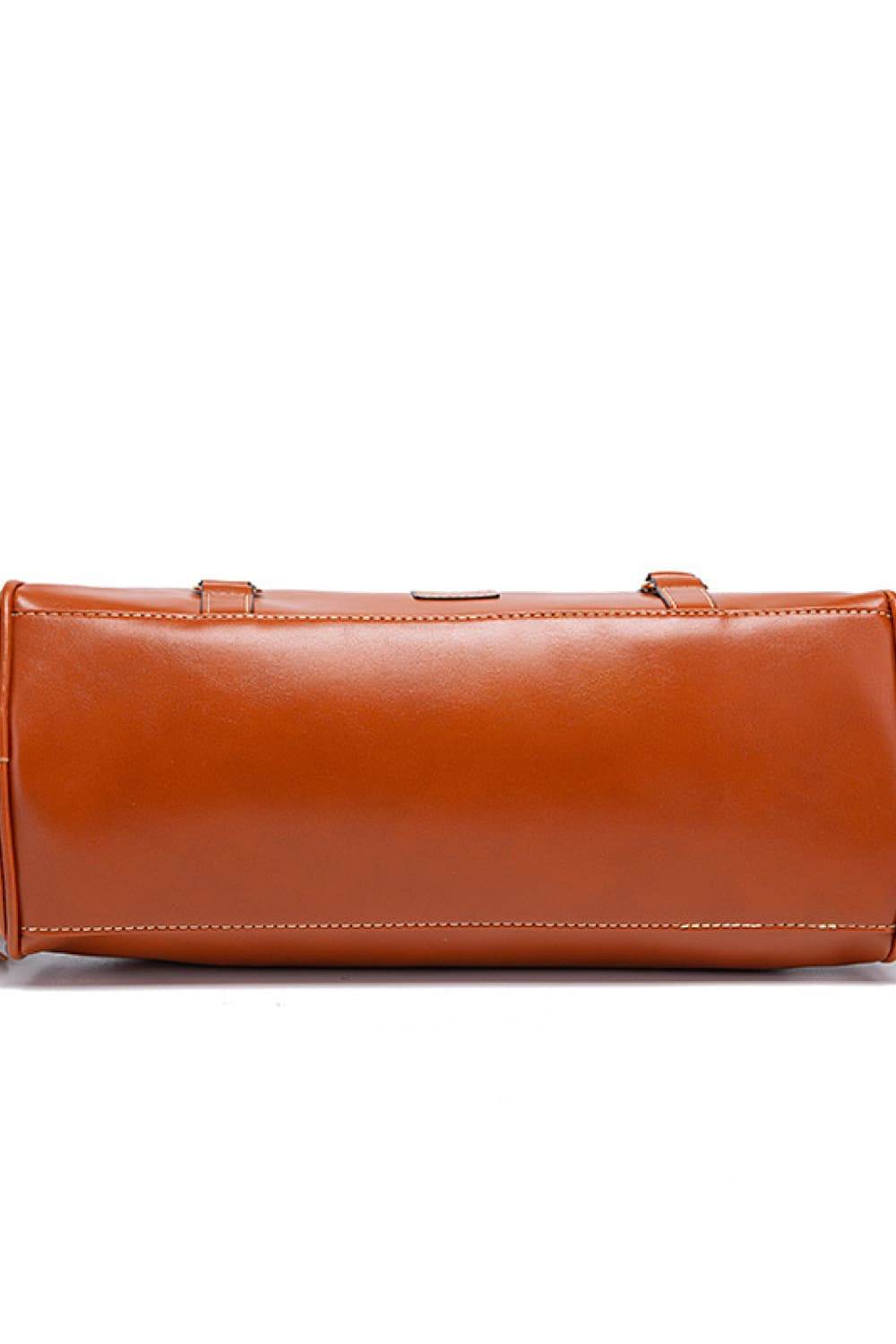 PU Leather Handbag with Tassels - Purcell's Clothing Company