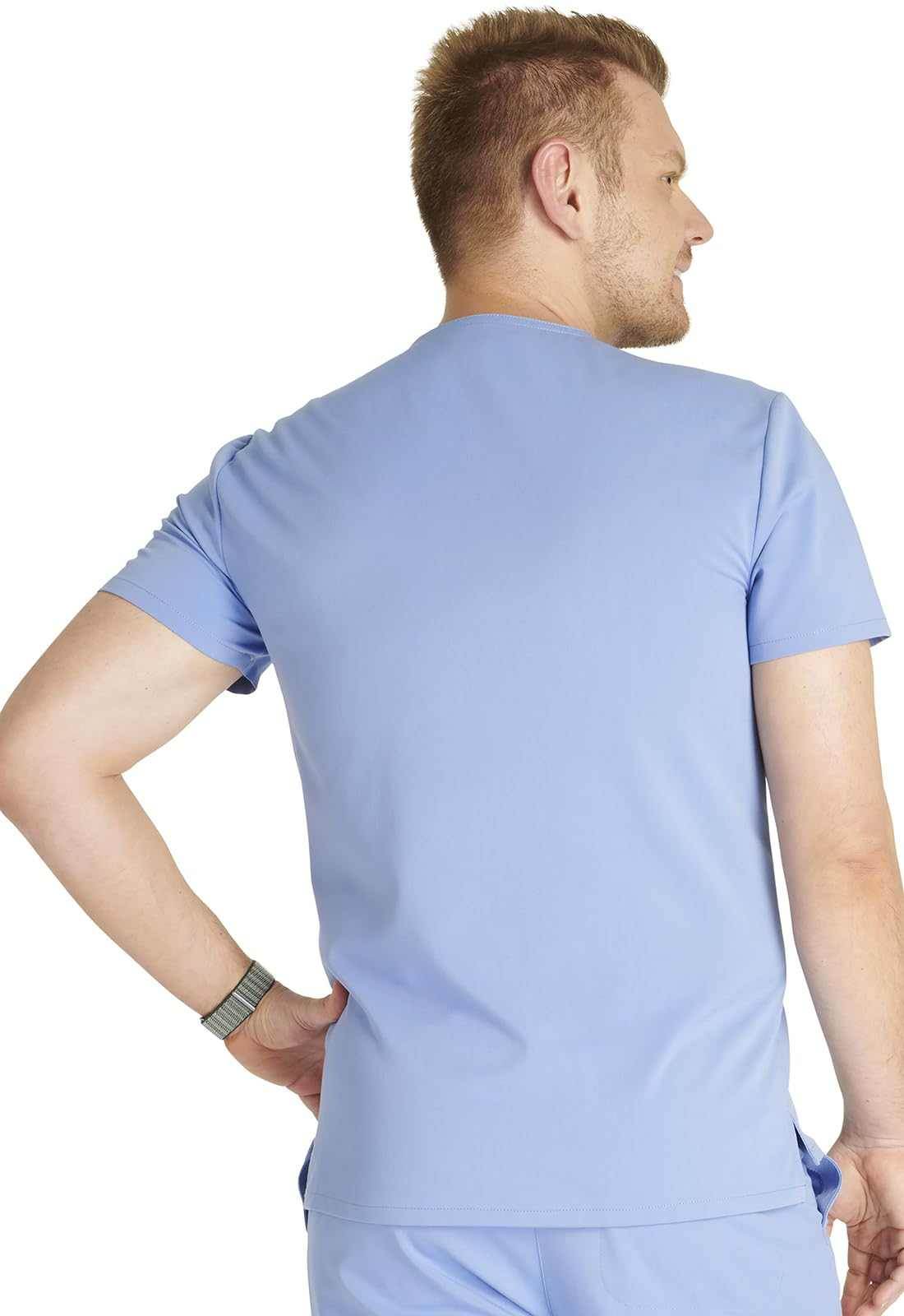 Cherokee V-Neck Scrub Top W/ Zip Pocket - Purcell's Clothing Company