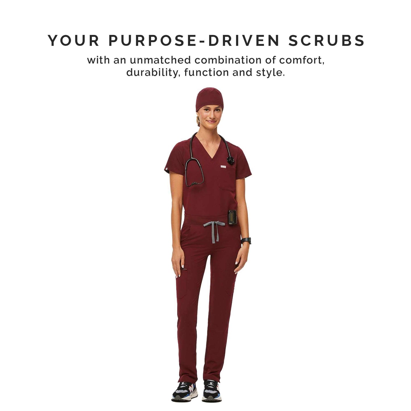FIGS Modern Classic Unisex Scrub Cap