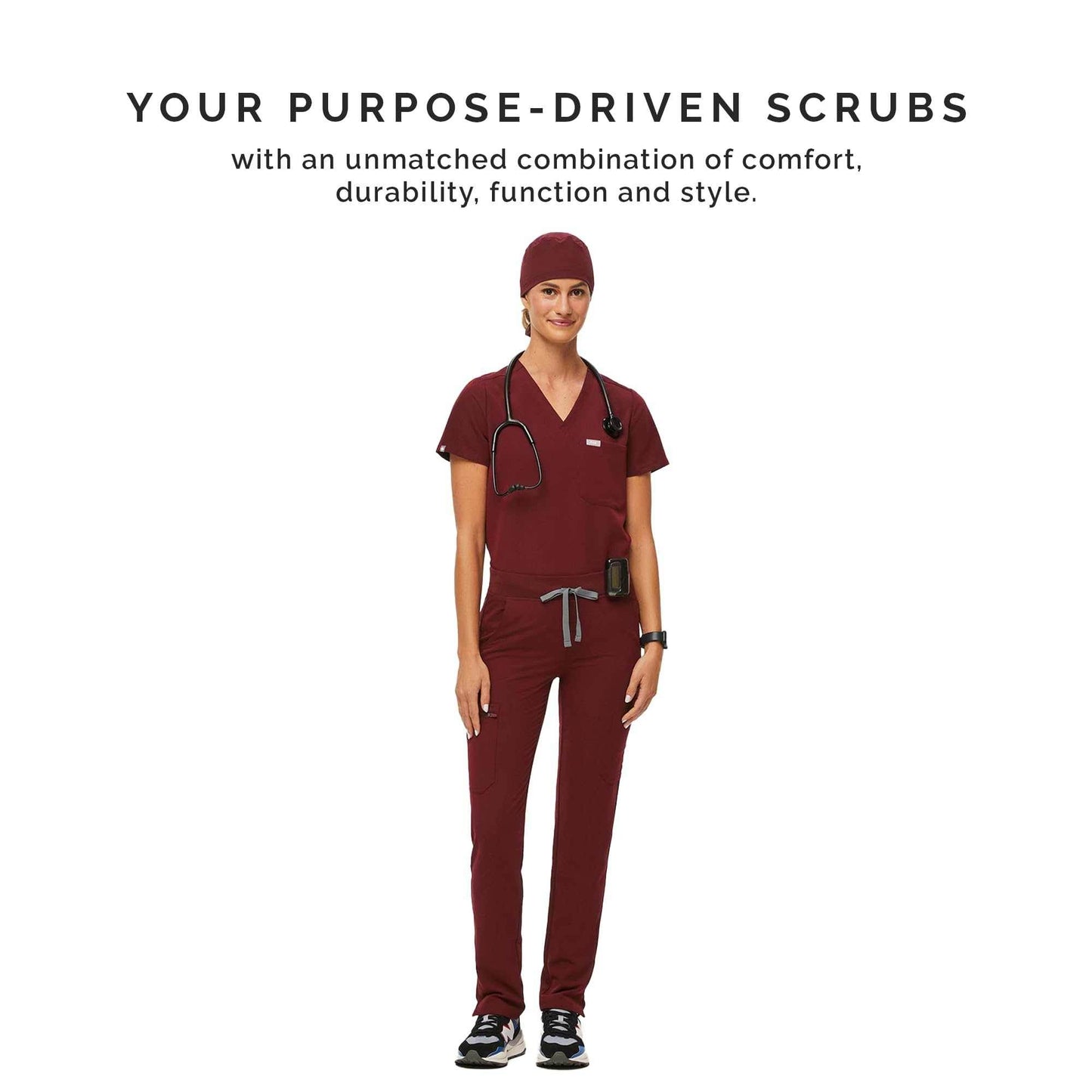 FIGS Modern Classic Unisex Scrub Cap - Purcell's Clothing Company
