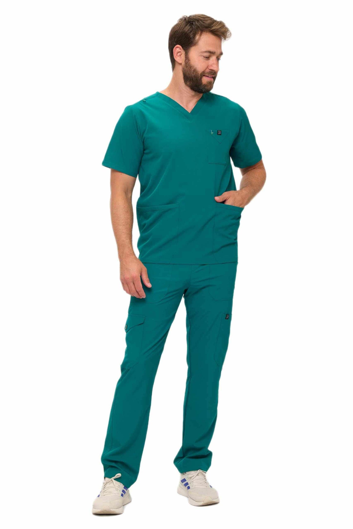 Multi-Pocket Cargo Scrub Set - Purcell's Clothing Company