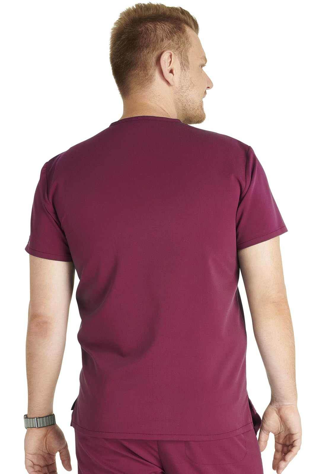 Cherokee V-Neck Scrub Top W/ Zip Pocket - Purcell's Clothing Company