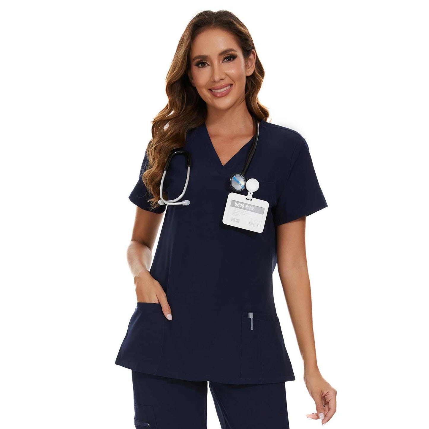 COZYFIT Scrub Top - Soft Stretch 3 Pocket - Purcell's Clothing Company