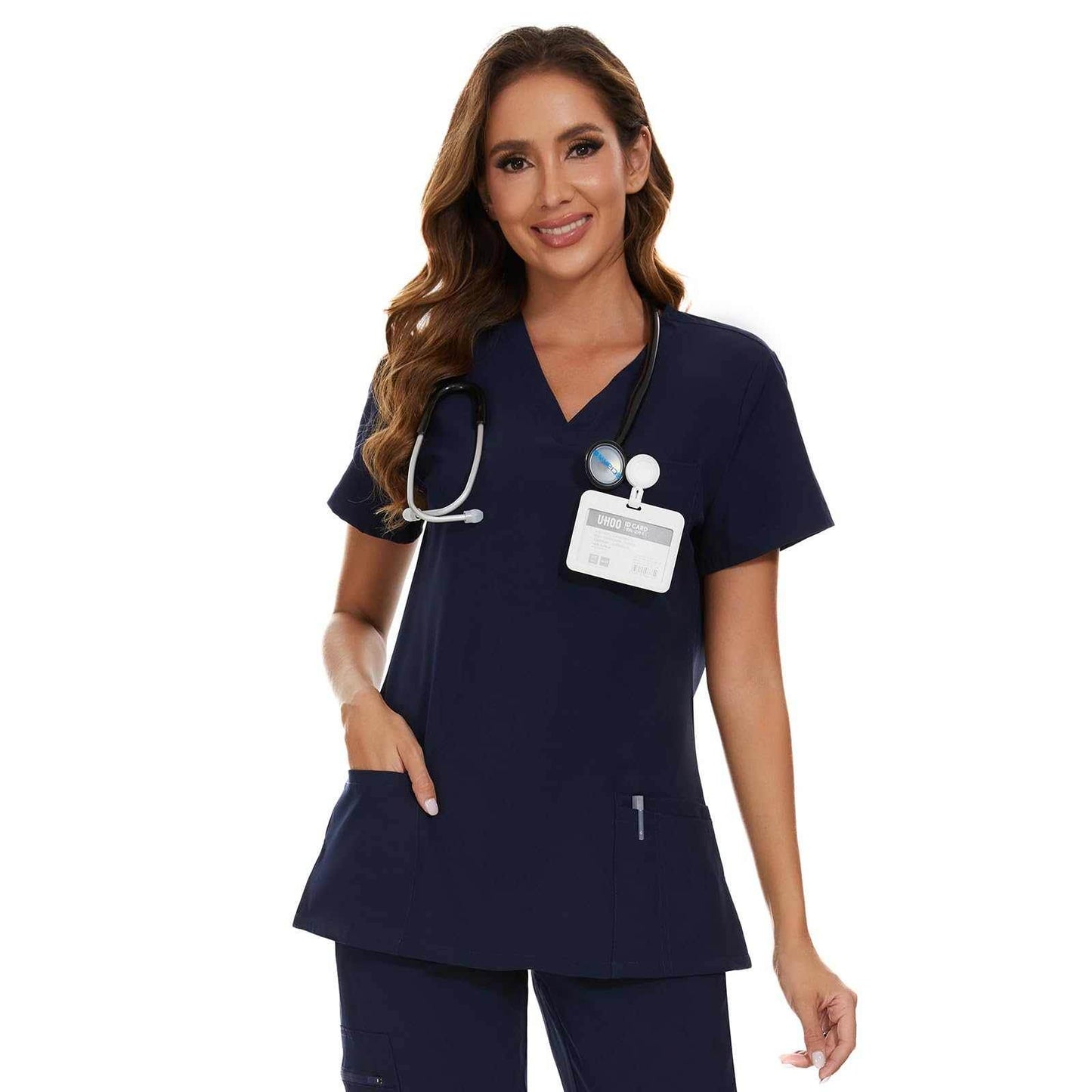 COZYFIT Scrub Top - Soft Stretch 3 Pocket - Purcell's Clothing Company