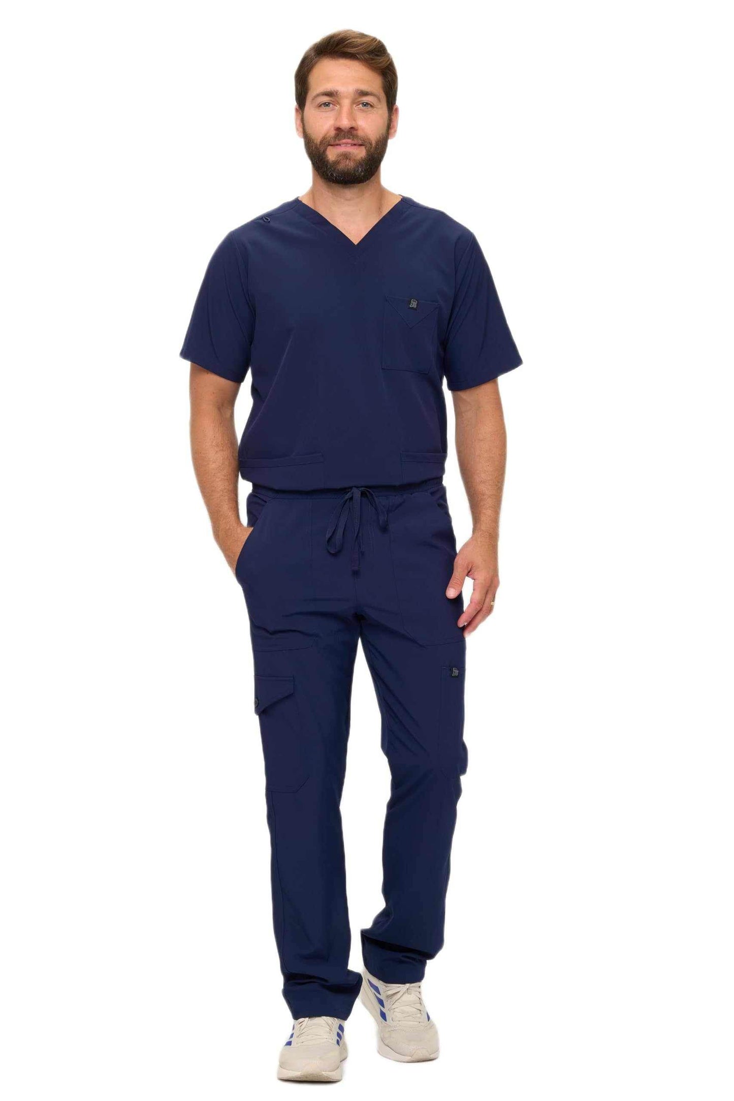 Multi-Pocket Cargo Scrub Set - Purcell's Clothing Company