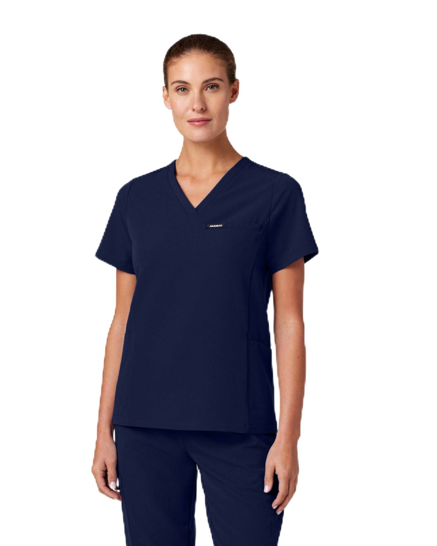 Jaanuu Magna 3-Pocket Classic V-Neck Scrub Top - Purcell's Clothing Company