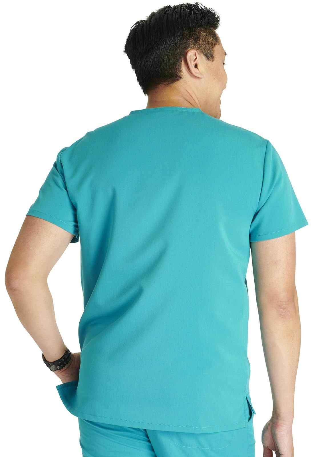 Cherokee V-Neck Scrub Top W/ Zip Pocket - Purcell's Clothing Company