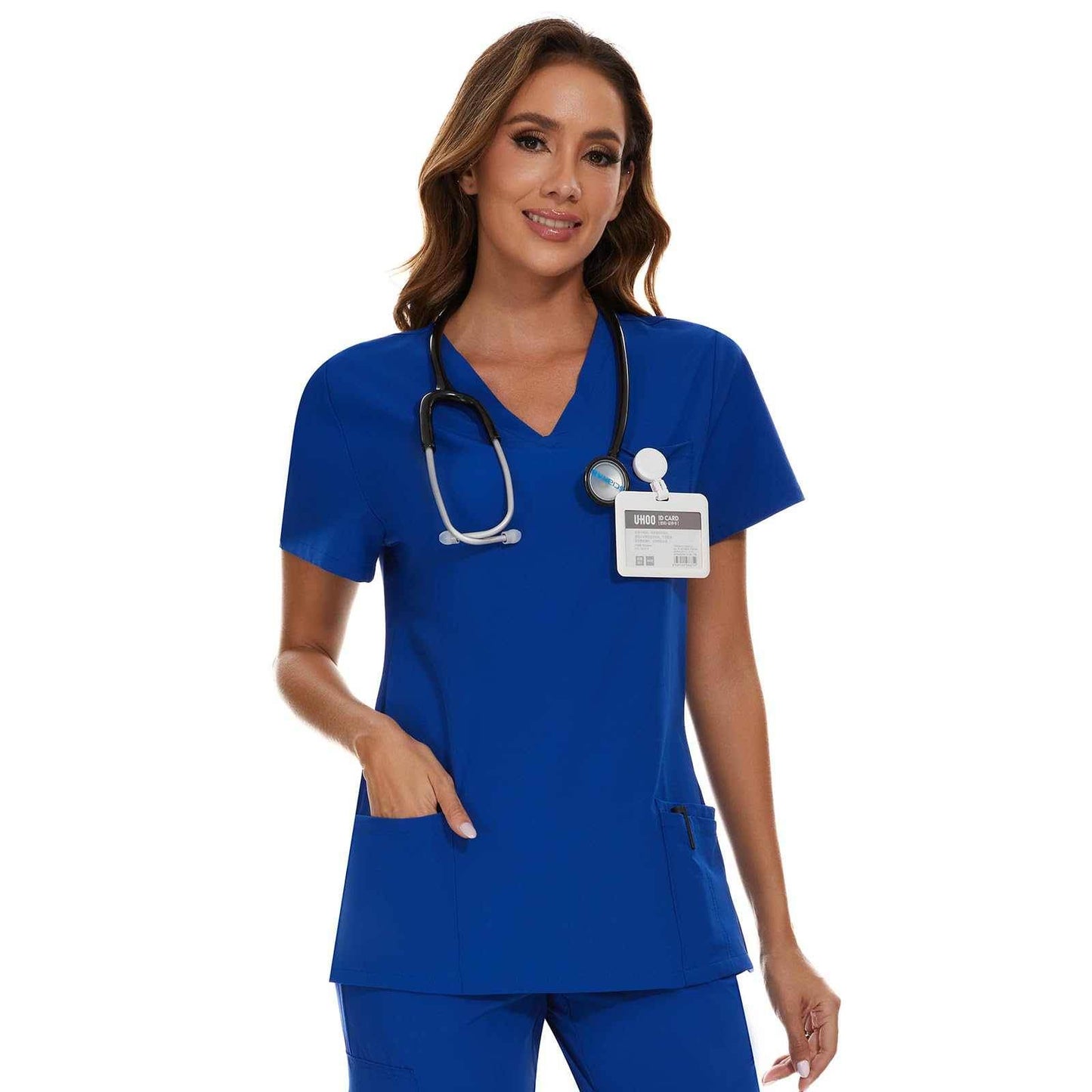 COZYFIT Scrub Top - Soft Stretch 3 Pocket - Purcell's Clothing Company