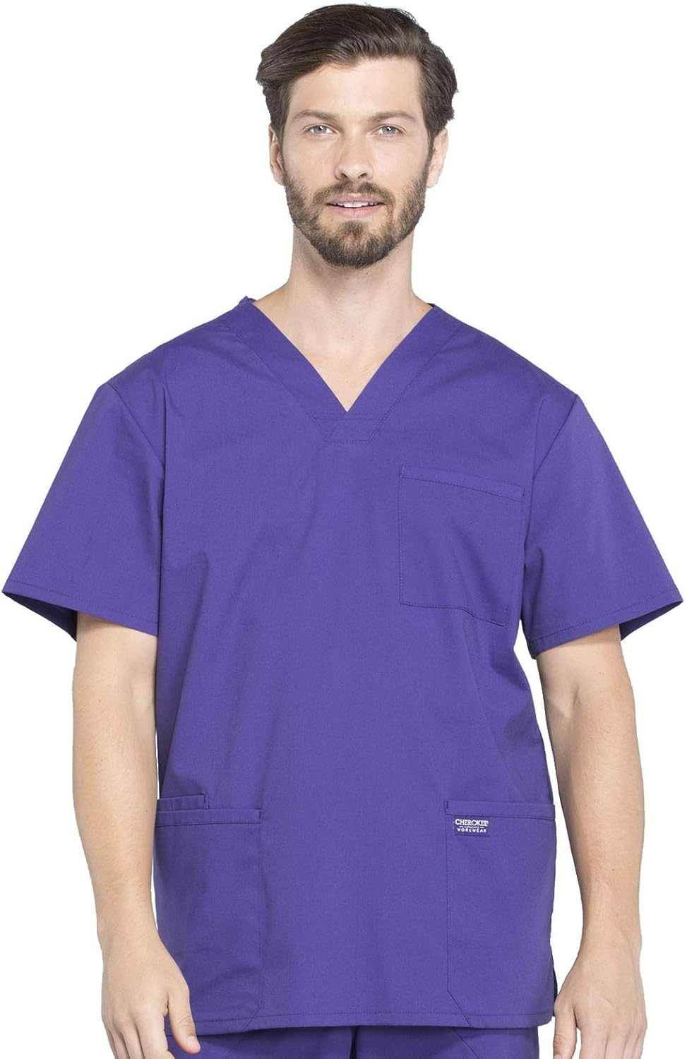 Cherokee V-Neck 4 Pocket Scrub Top - Purcell's Clothing Company