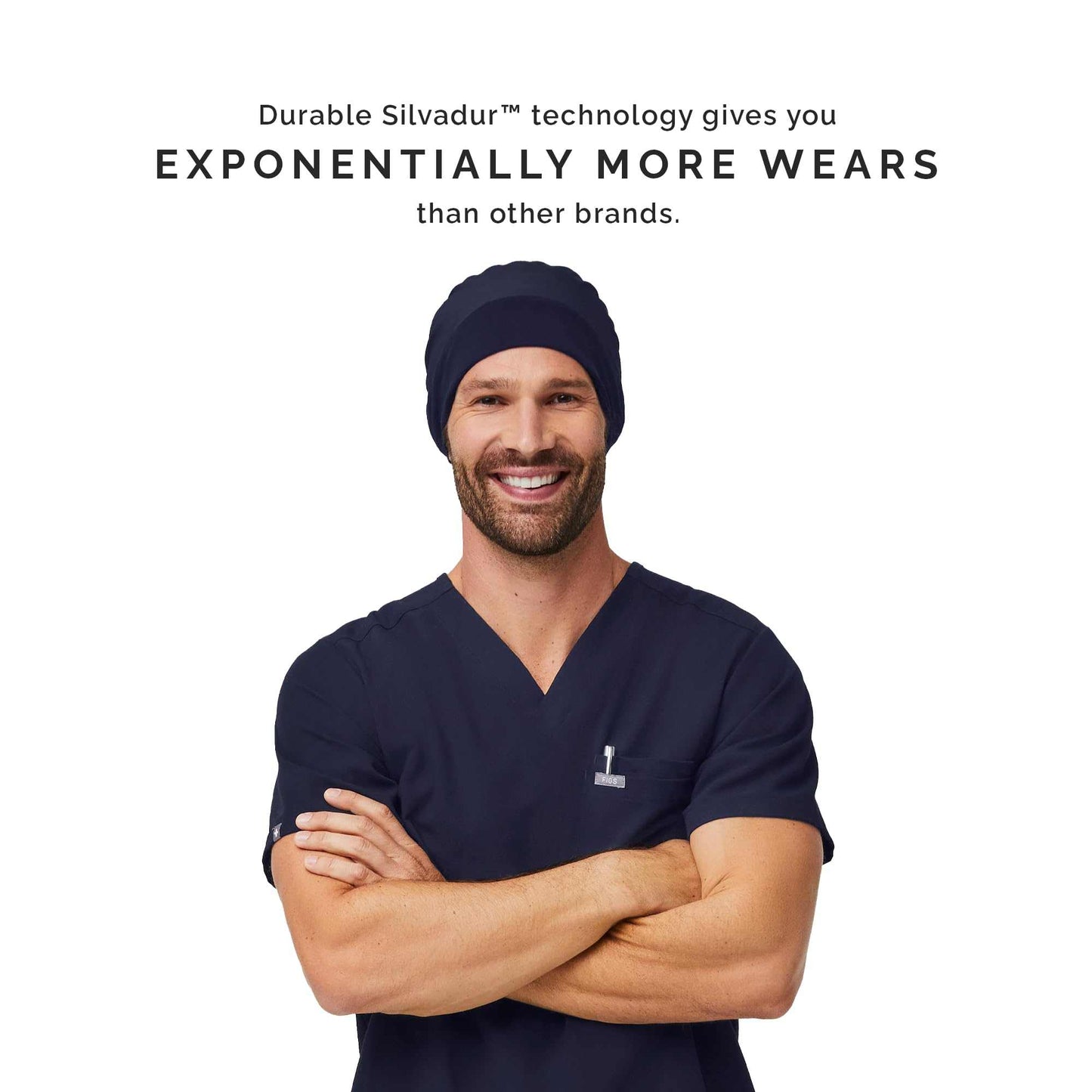 FIGS Modern Expandable Unisex Scrub Cap