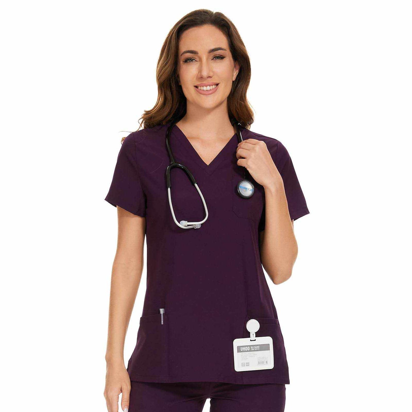 COZYFIT Scrub Top - Soft Stretch 3 Pocket - Purcell's Clothing Company
