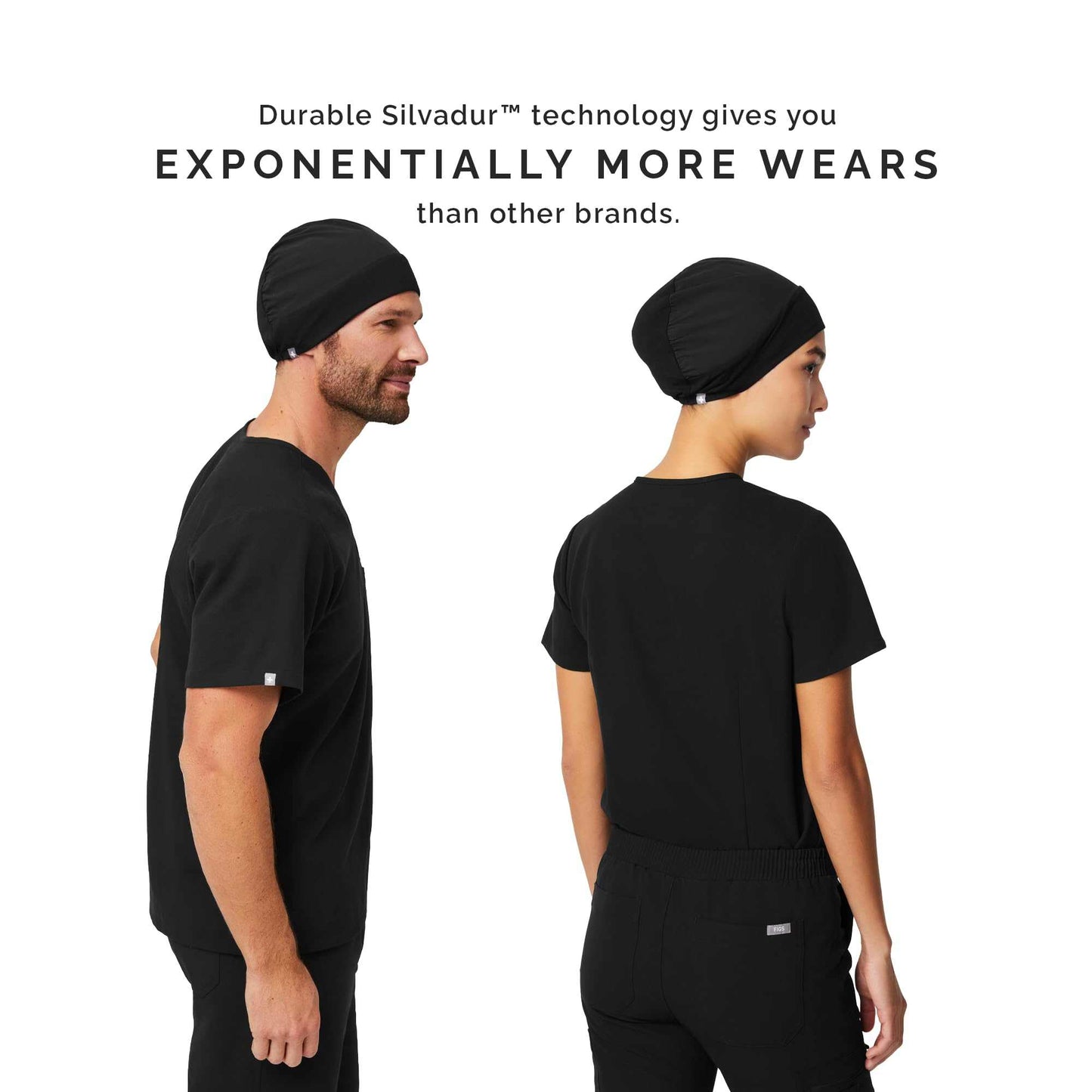 FIGS Modern Expandable Unisex Scrub Cap