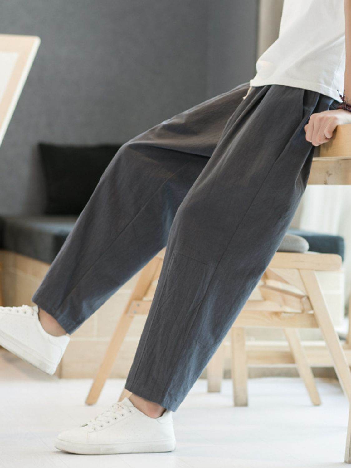 Cropped Straight Pants - Purcell's Clothing Company