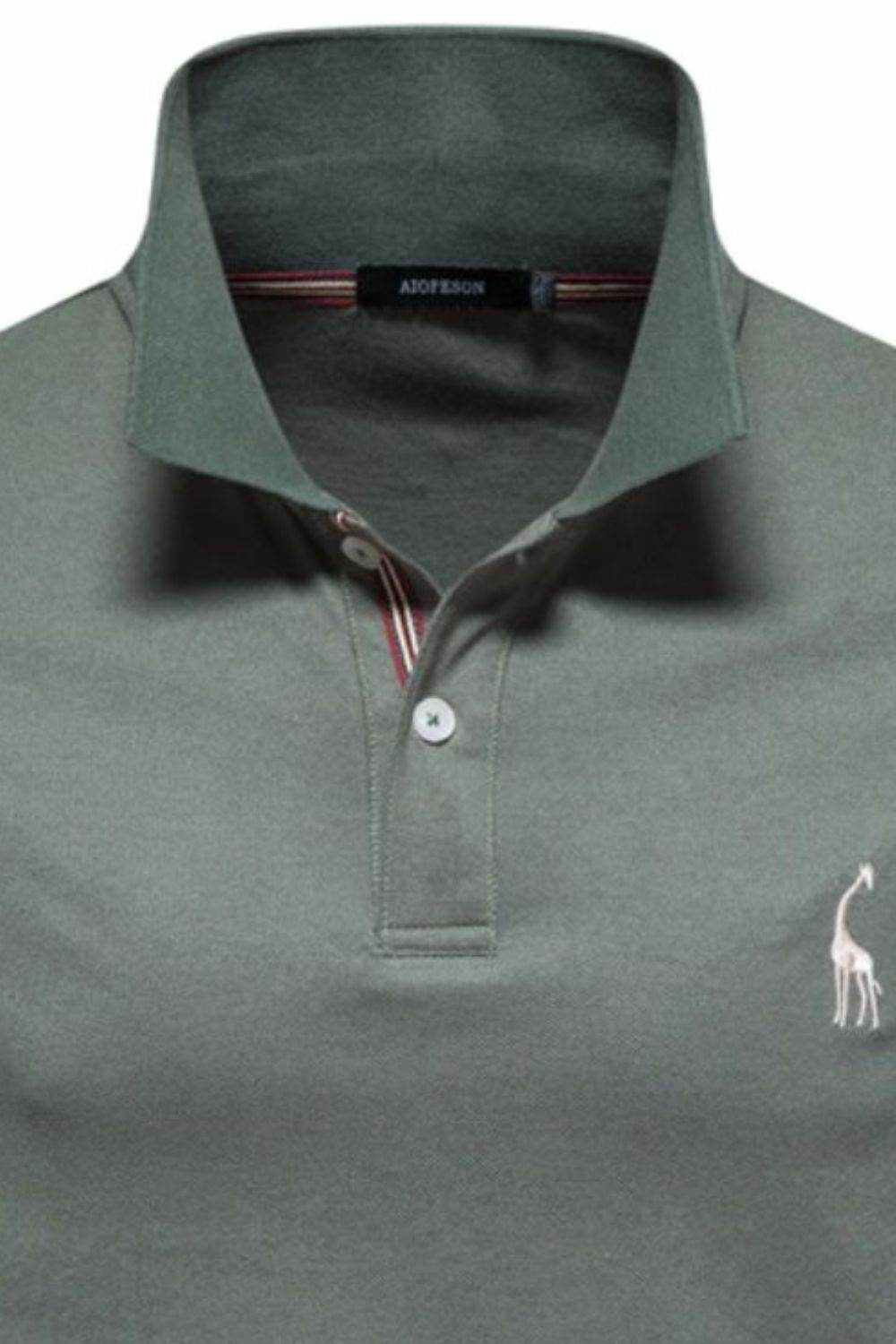 Embroidered Short Sleeve Polo - Purcell's Clothing Company