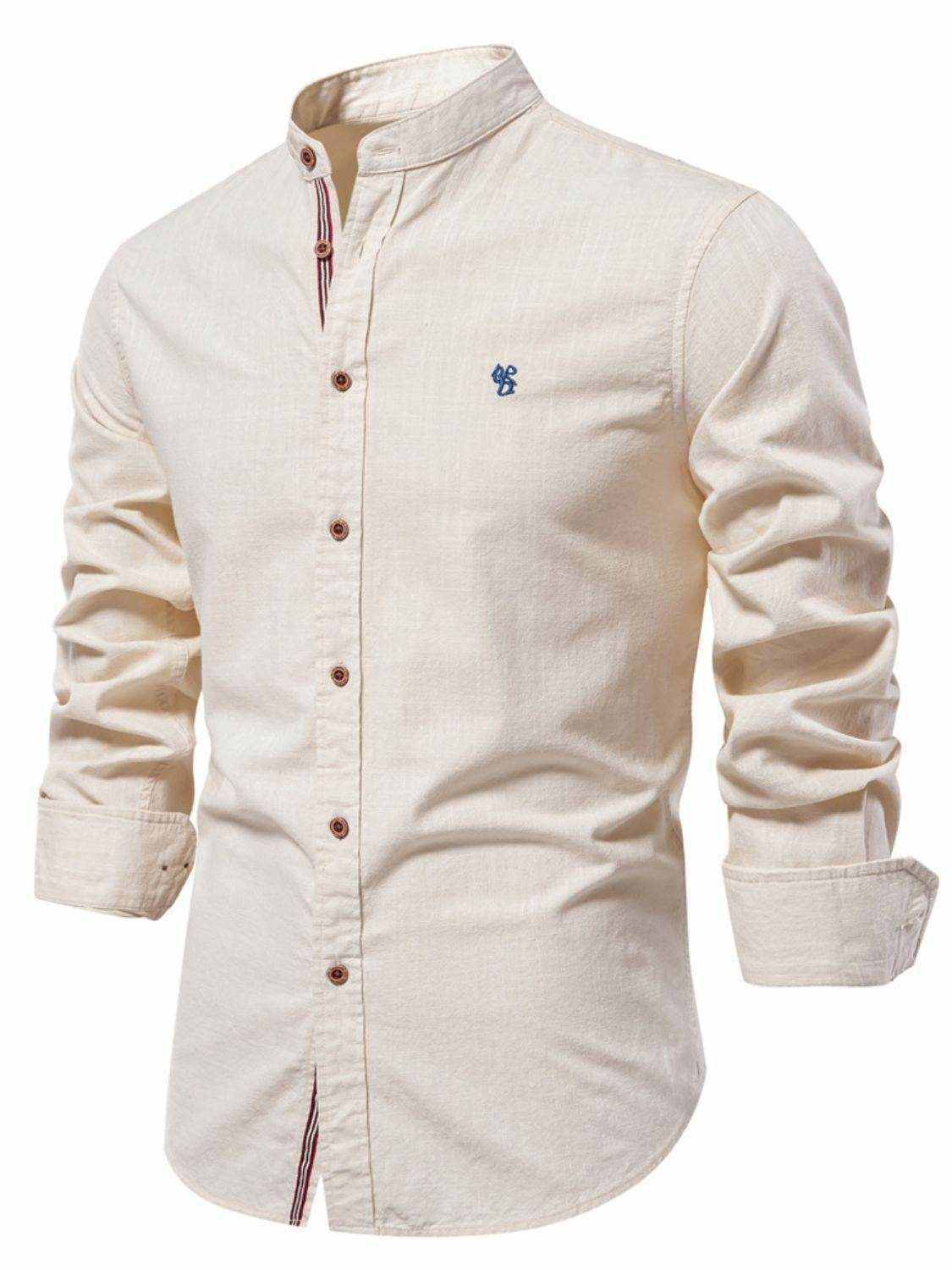 Button Down Embroidered Shirt - Purcell's Clothing Company