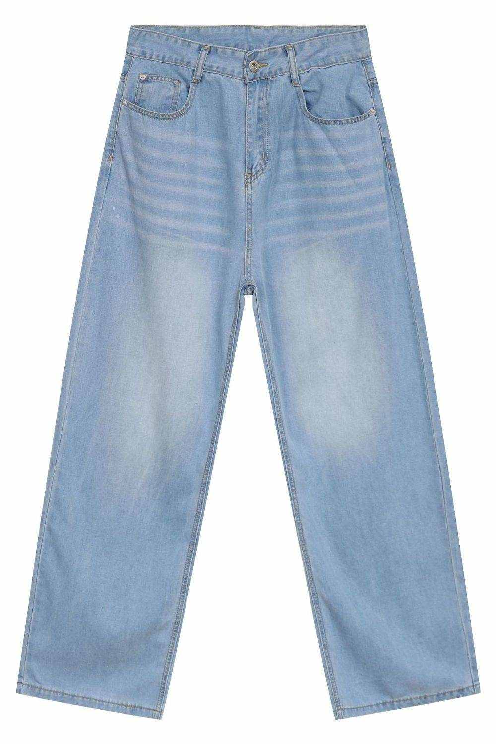 Men's Wide Leg Jeans with Pockets - Purcell's Clothing Company