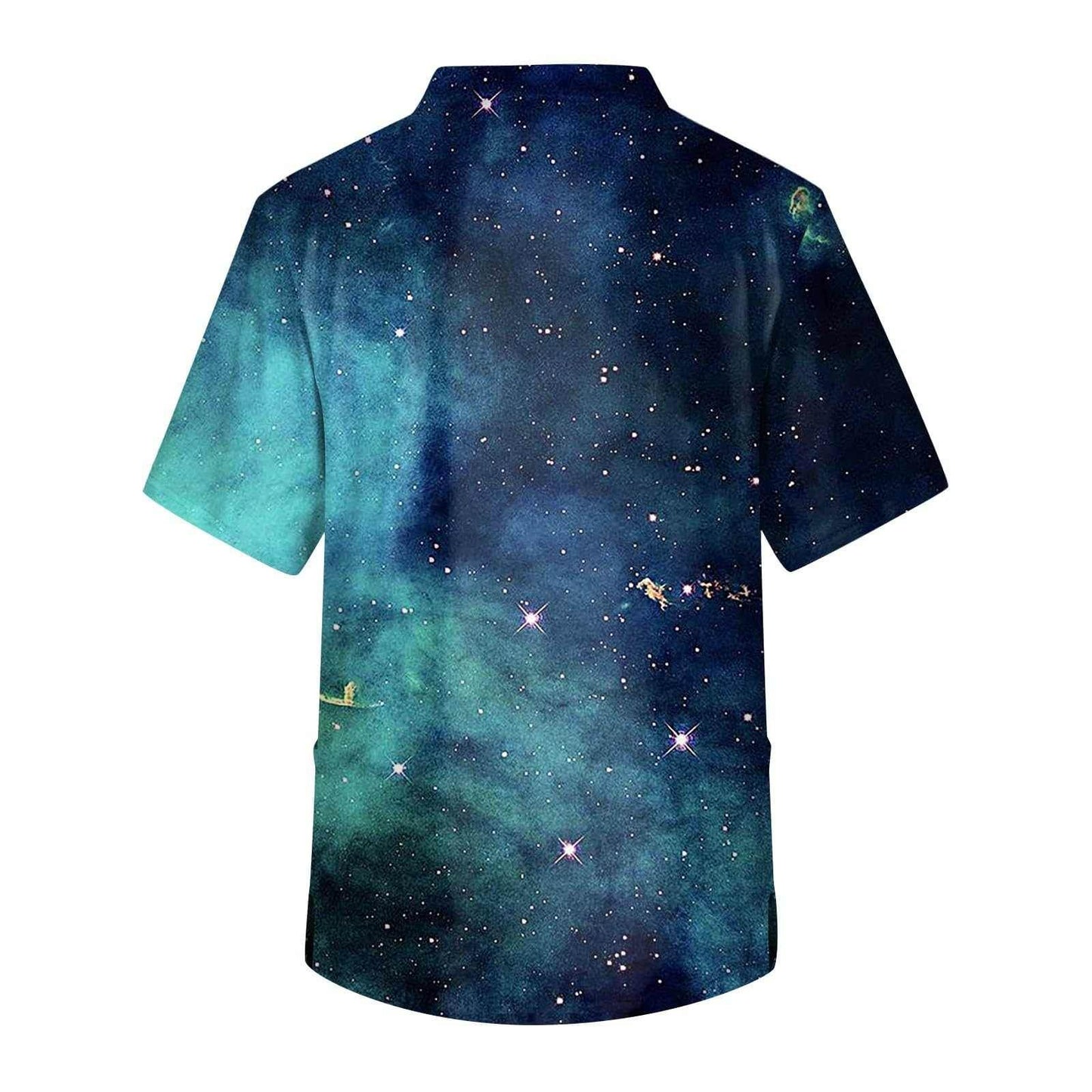 Galaxy Print V-Neck Scrub Top - Purcell's Clothing Company