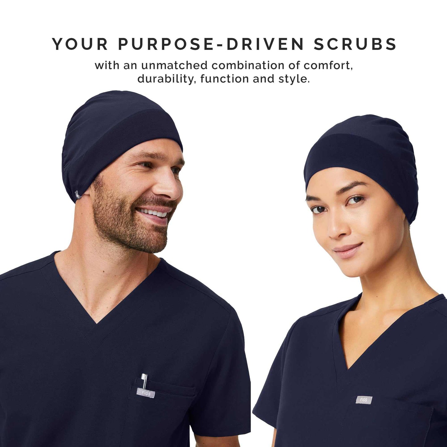 FIGS Modern Expandable Unisex Scrub Cap