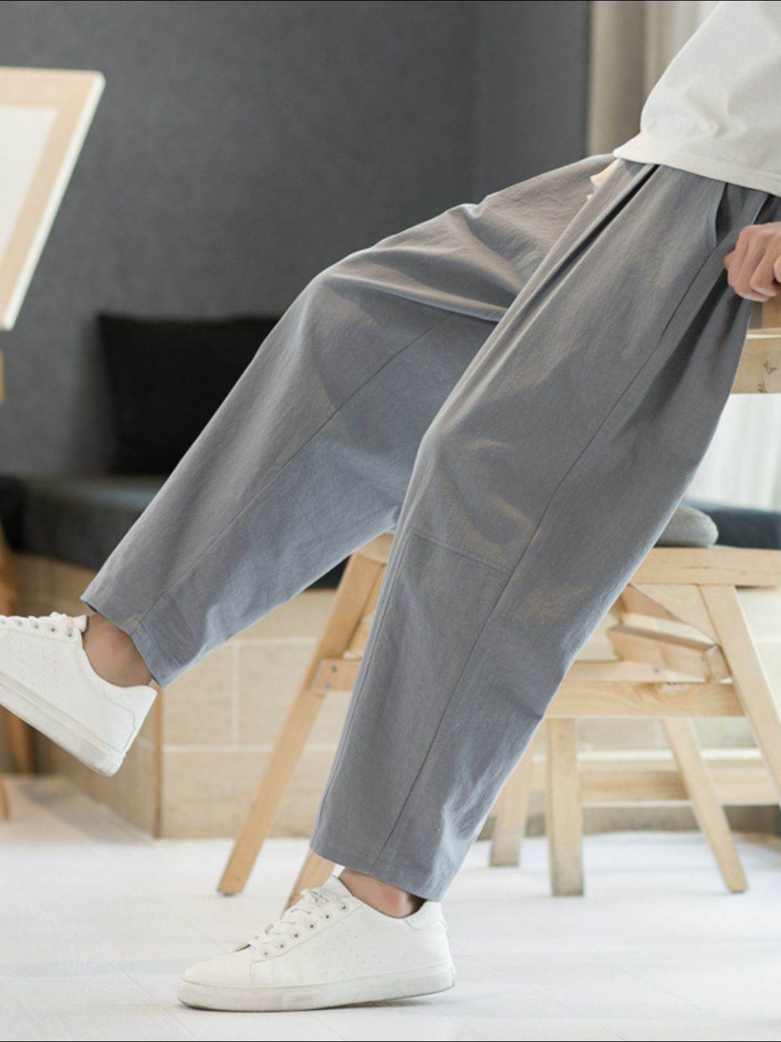 Cropped Straight Pants - Purcell's Clothing Company