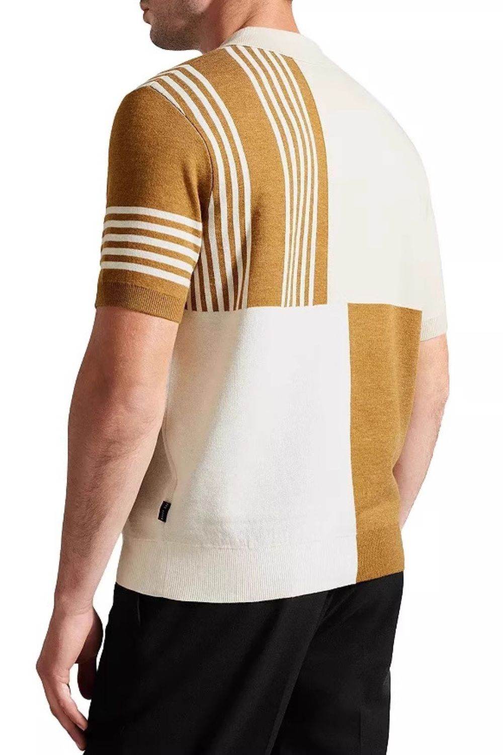 Color Block Short Sleeve Polo - Purcell's Clothing Company