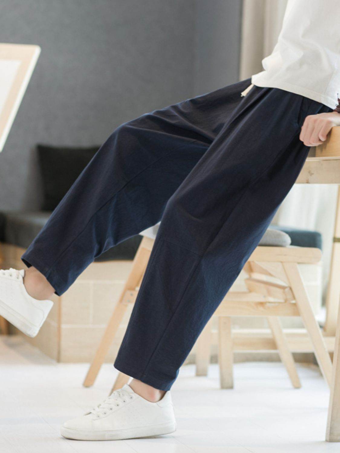 Cropped Straight Pants - Purcell's Clothing Company