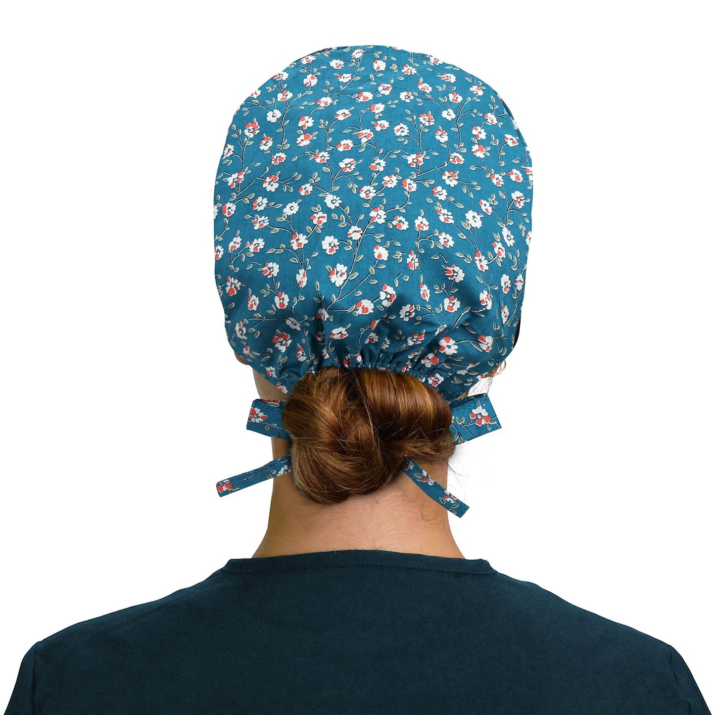 Unisex Adjustable Scrub Cap W/ Button & Sweatband - Purcell's Clothing Company