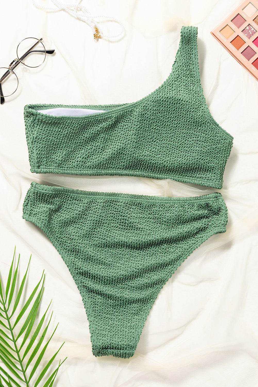 Single Shoulder Bikini Set - Purcell's Clothing Company