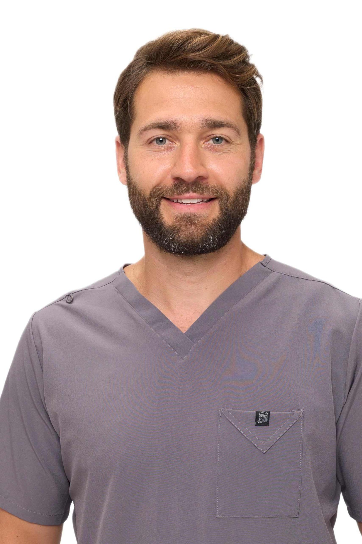 Multi-Pocket Cargo Scrub Set