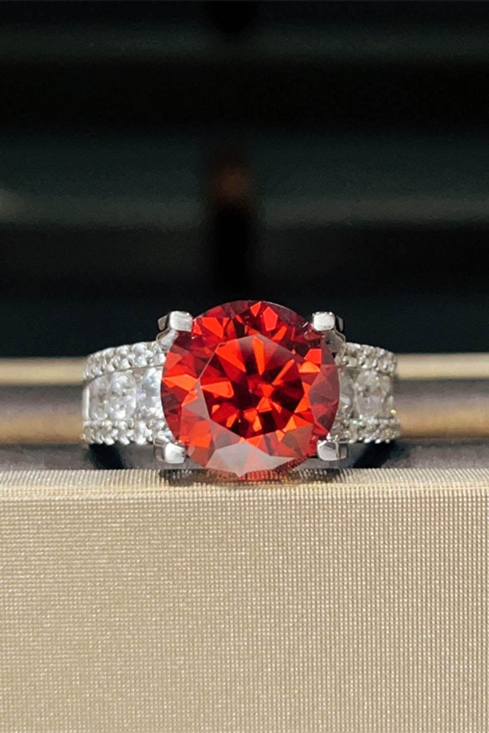 5 Carat Moissanite 925 Sterling Silver Ring - Purcell's Clothing Company