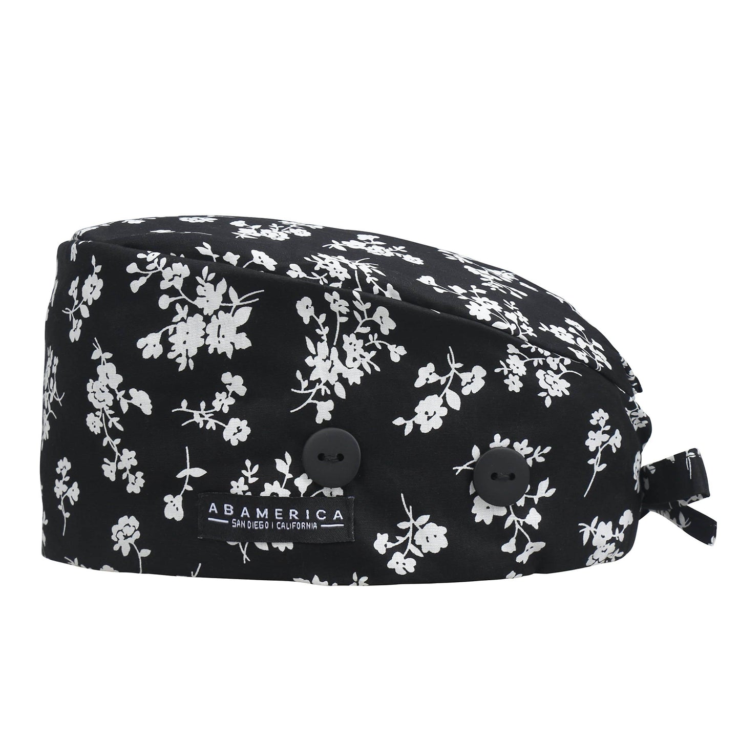 Unisex Adjustable Scrub Cap W/ Button & Sweatband - Purcell's Clothing Company